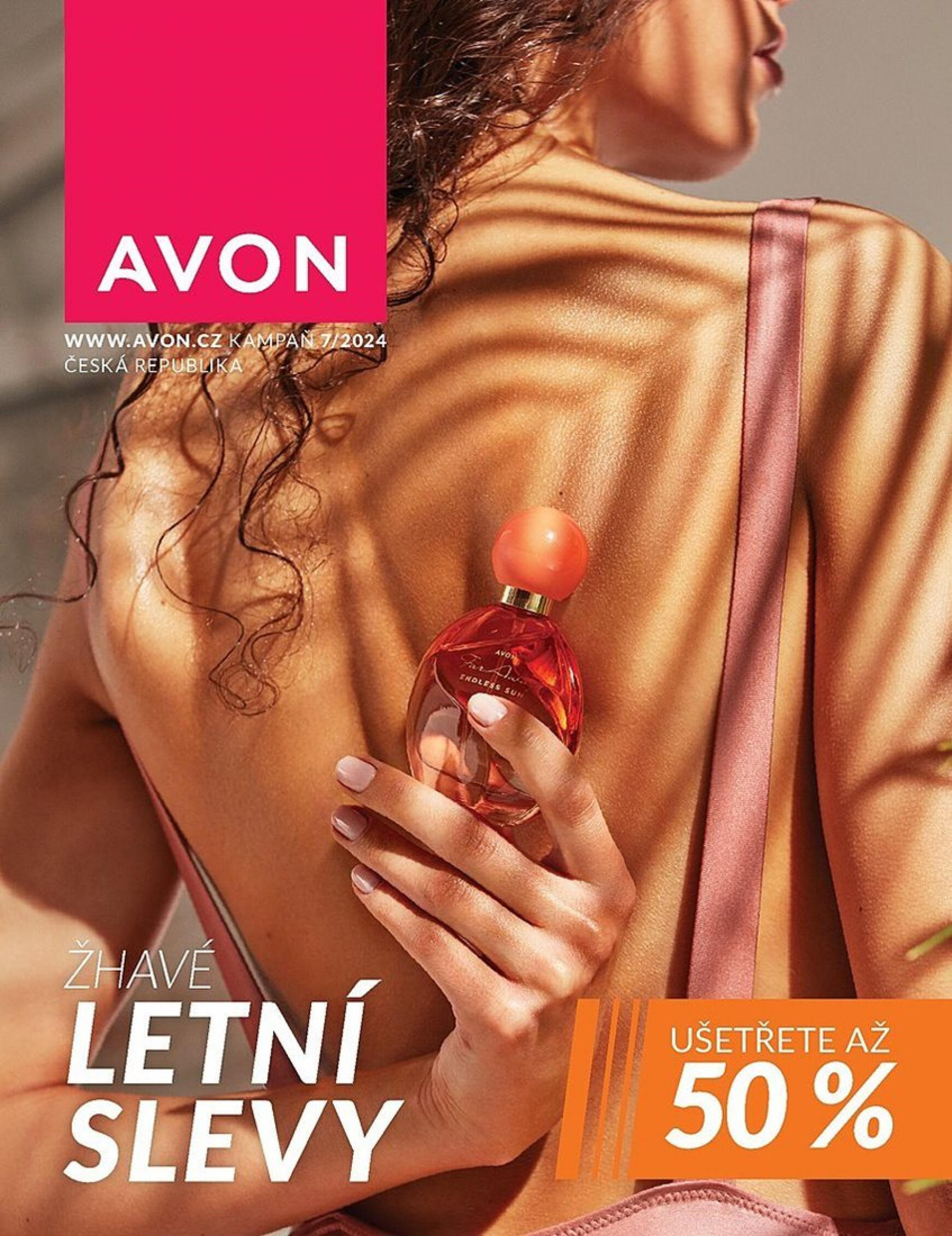 Leták AVON aktuální 01.07. - 31.07.