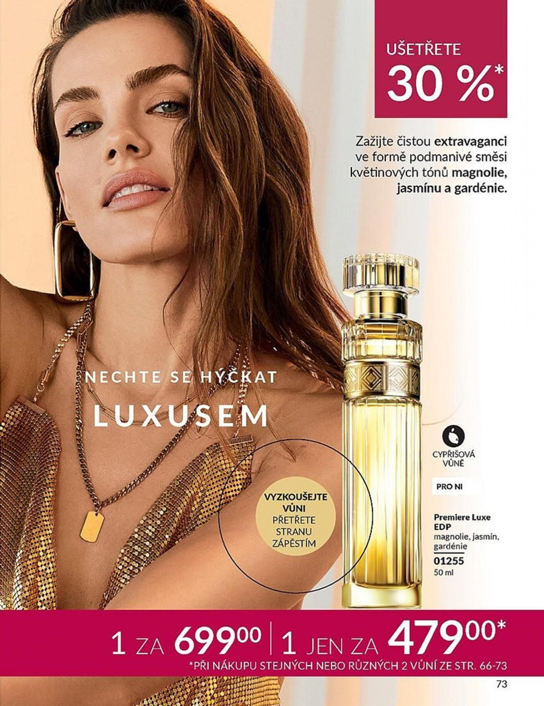 Leták AVON od 01.08. do 31.08. 73