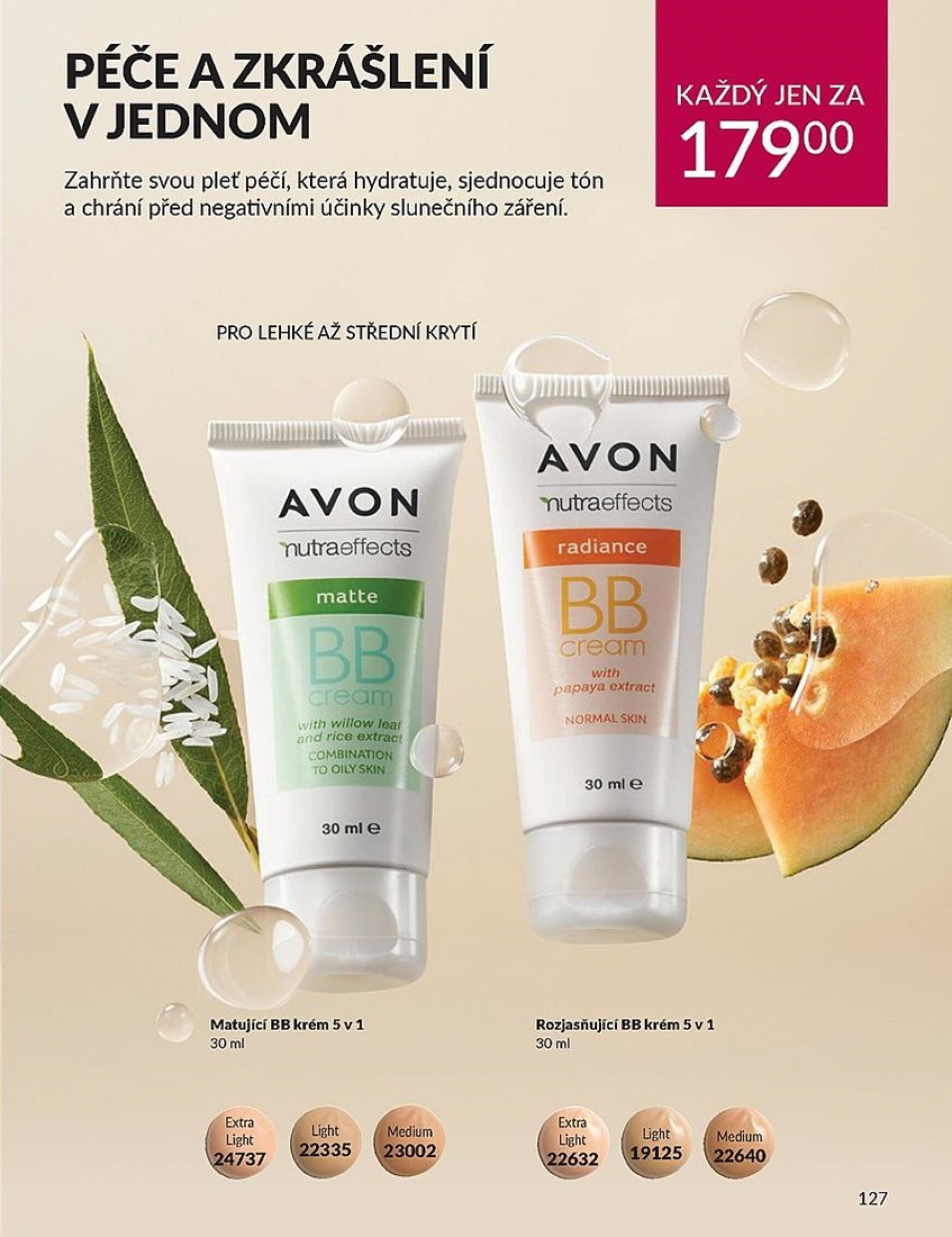 Leták AVON od 01.08. do 31.08. 127