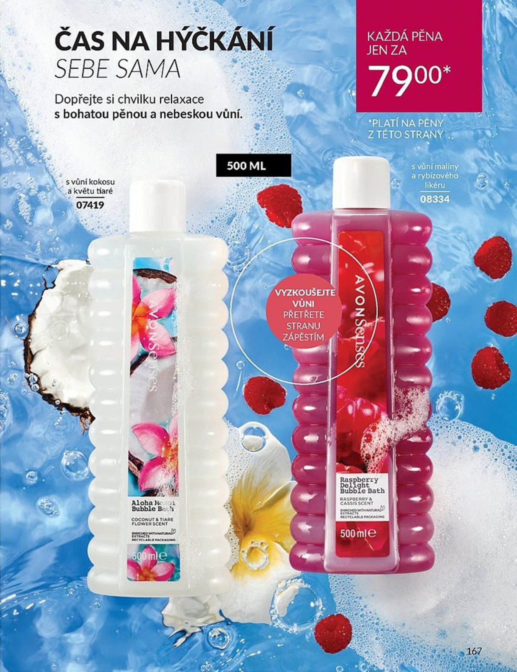 Leták AVON od 01.08. do 31.08. 167