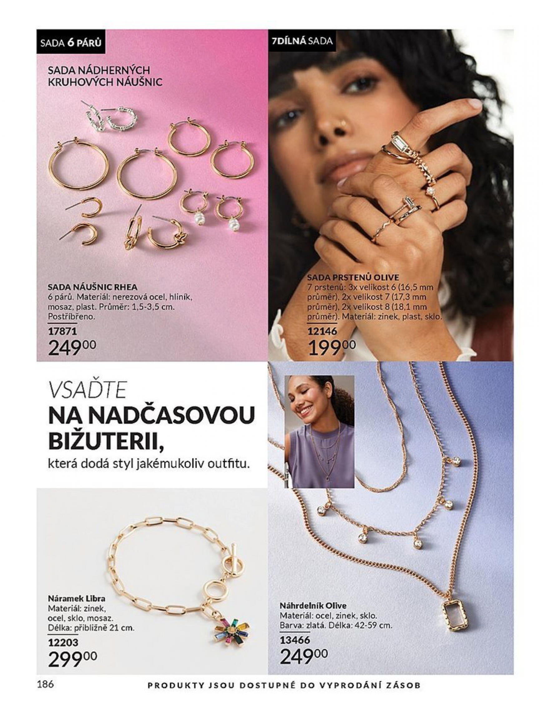 Leták AVON od 01.08. do 31.08. 186