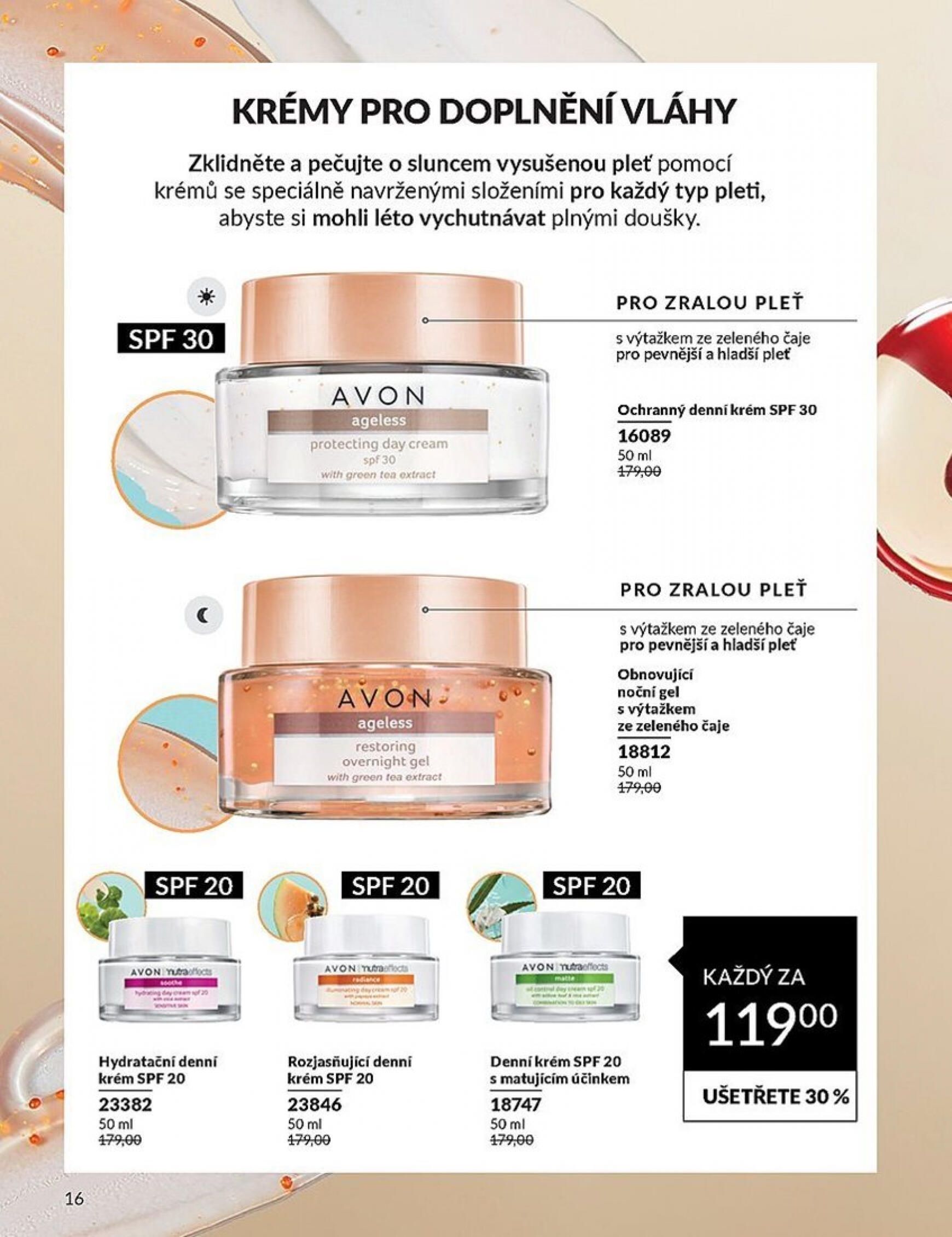 Leták AVON od 01.08. do 31.08. 16