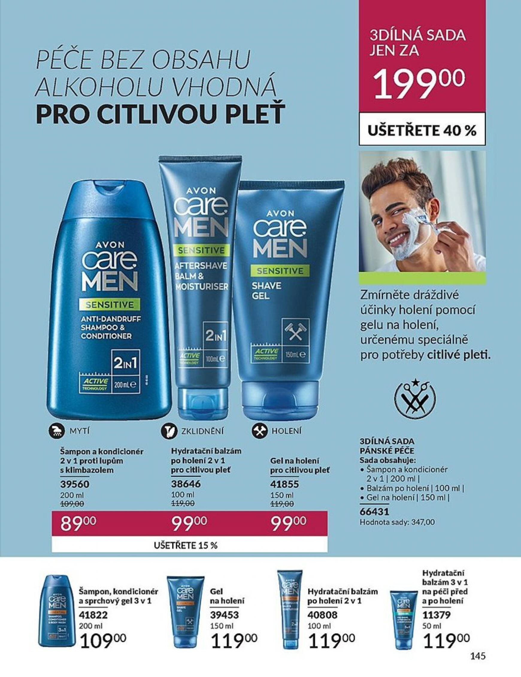 Leták AVON od 01.08. do 31.08. 145