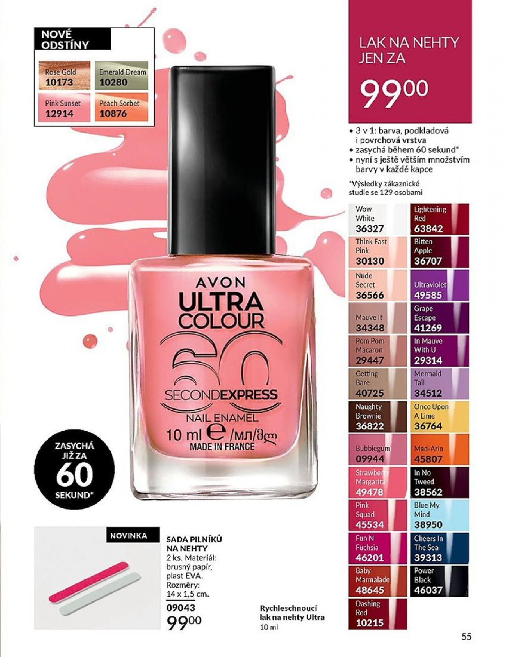 Leták AVON od 01.08. do 31.08. 55