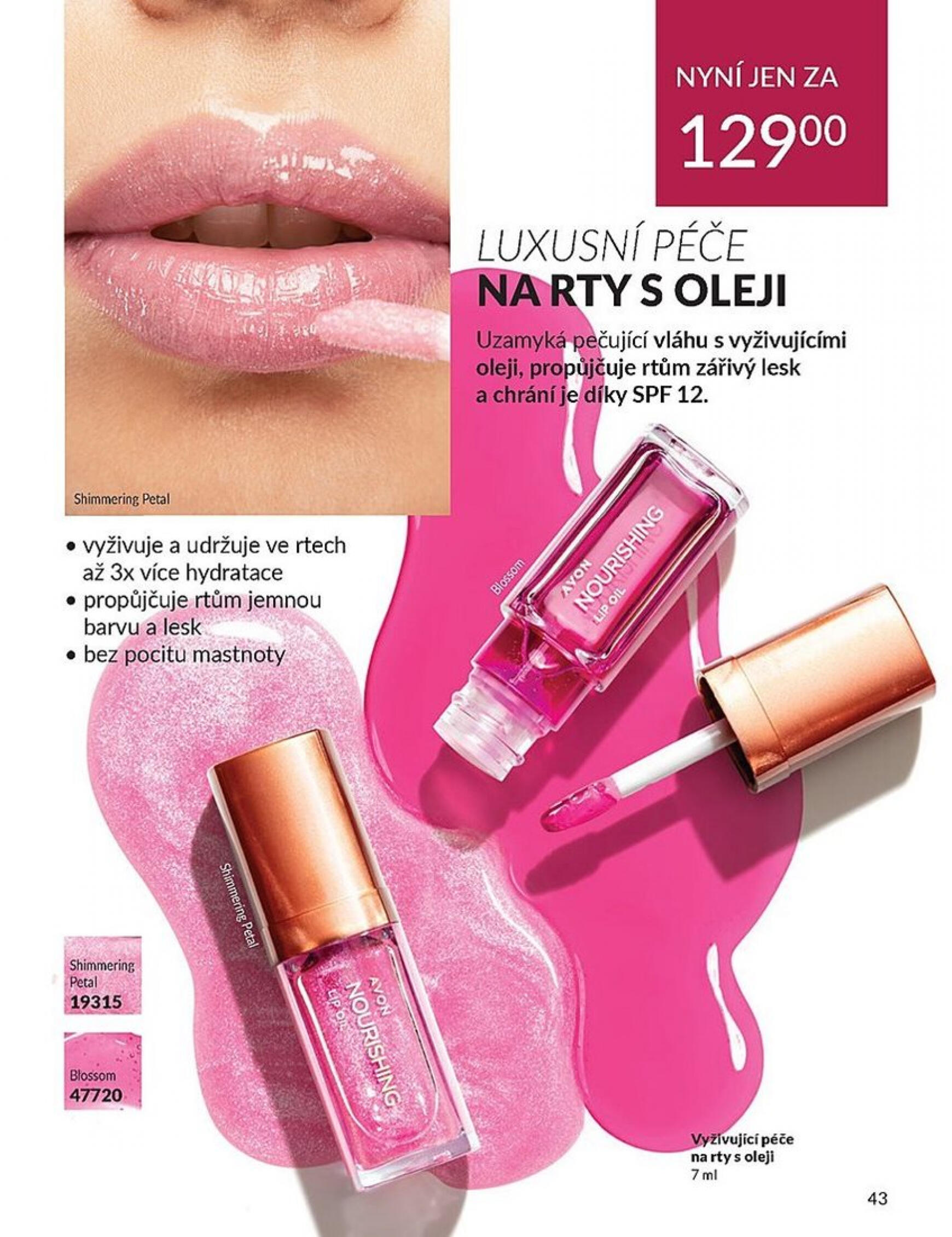 Leták AVON od 01.08. do 31.08. 43