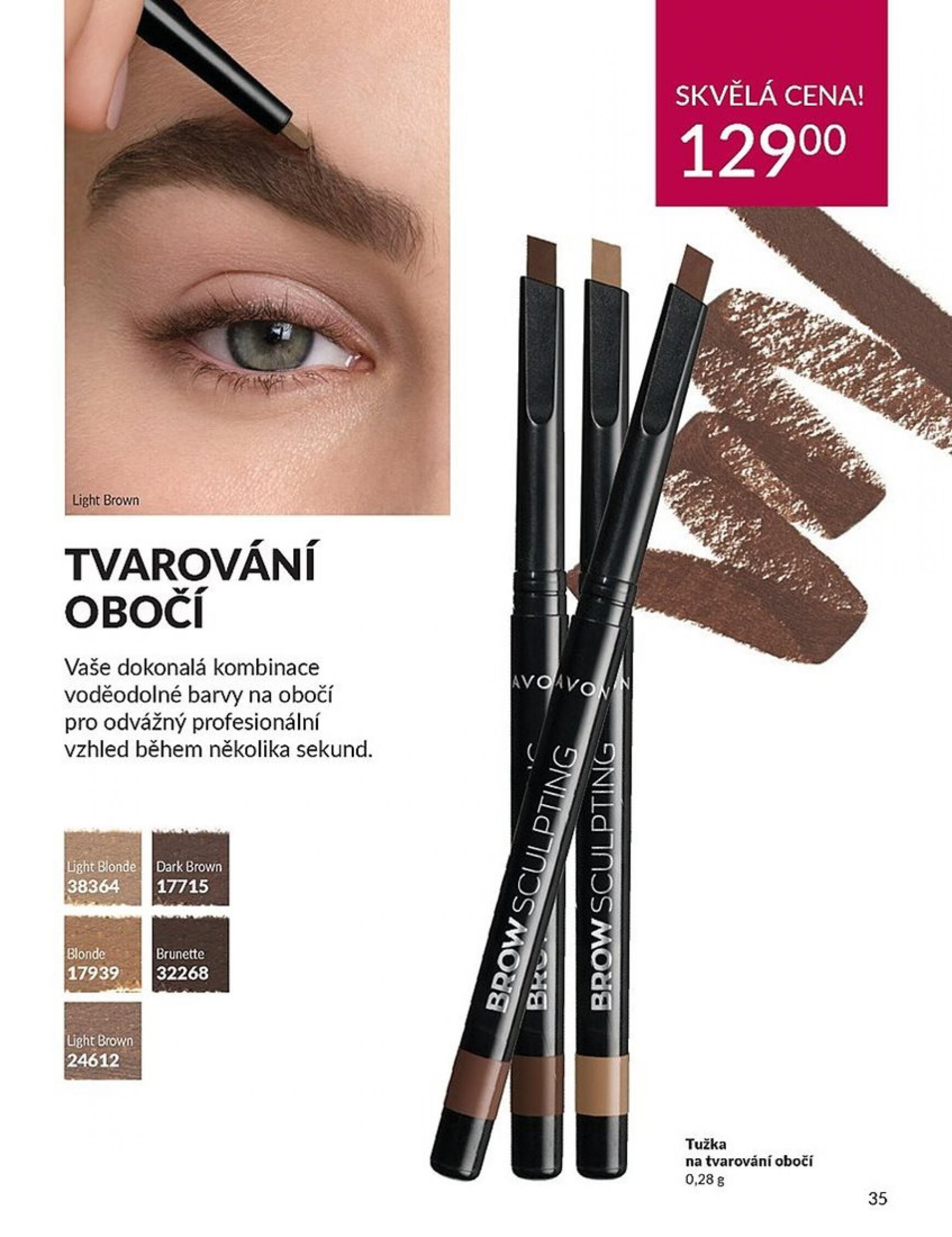 Leták AVON od 01.08. do 31.08. 35