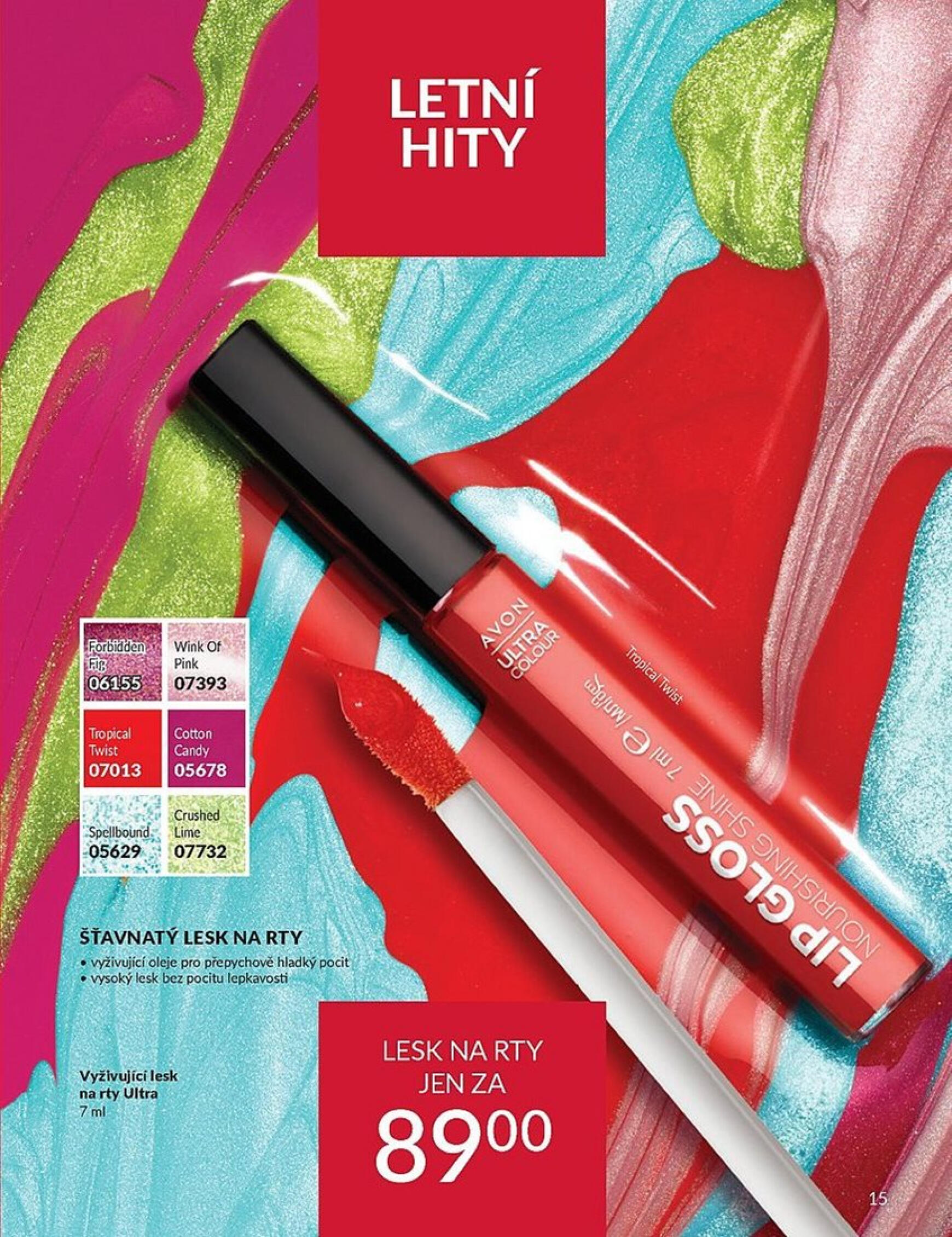 Leták AVON od 01.08. do 31.08. 15