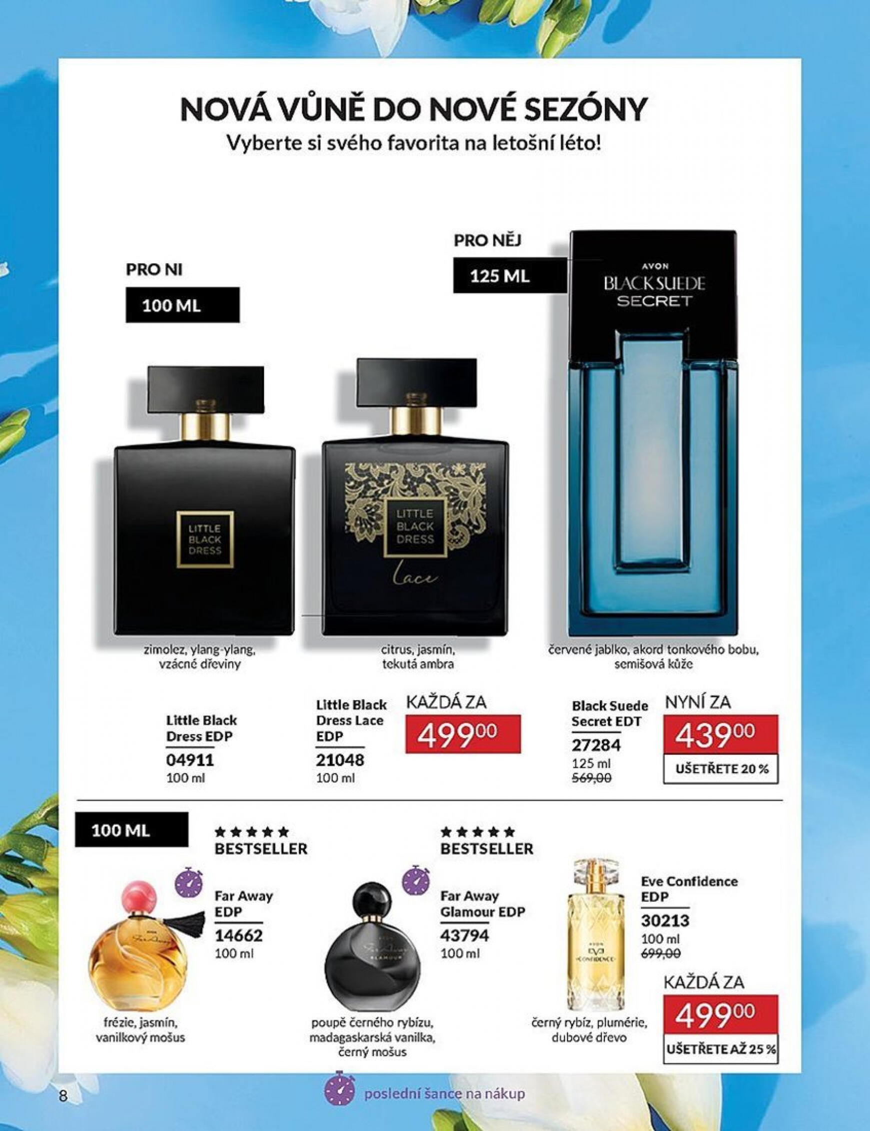 Leták AVON od 01.08. do 31.08. 8