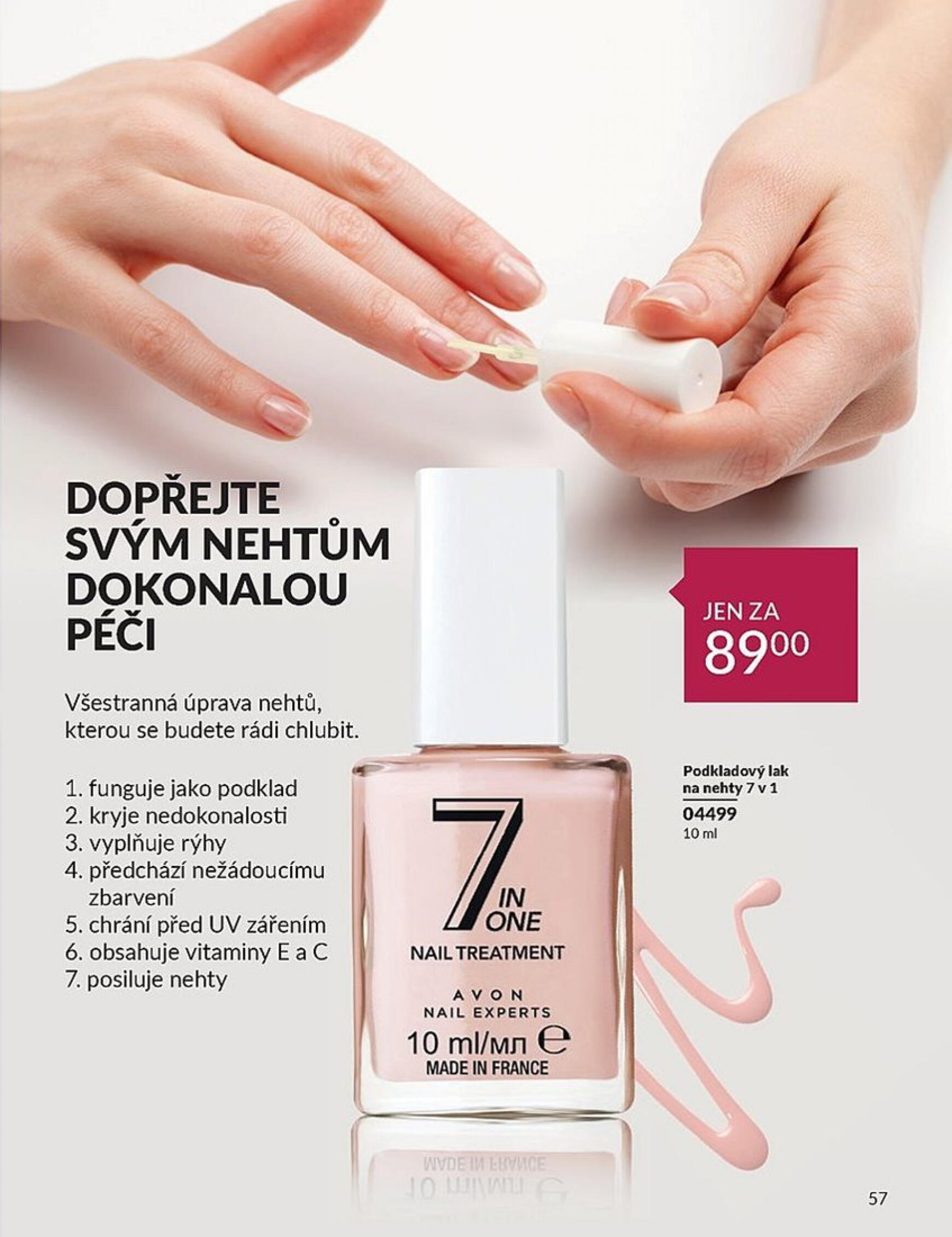 Leták AVON od 01.08. do 31.08. 57