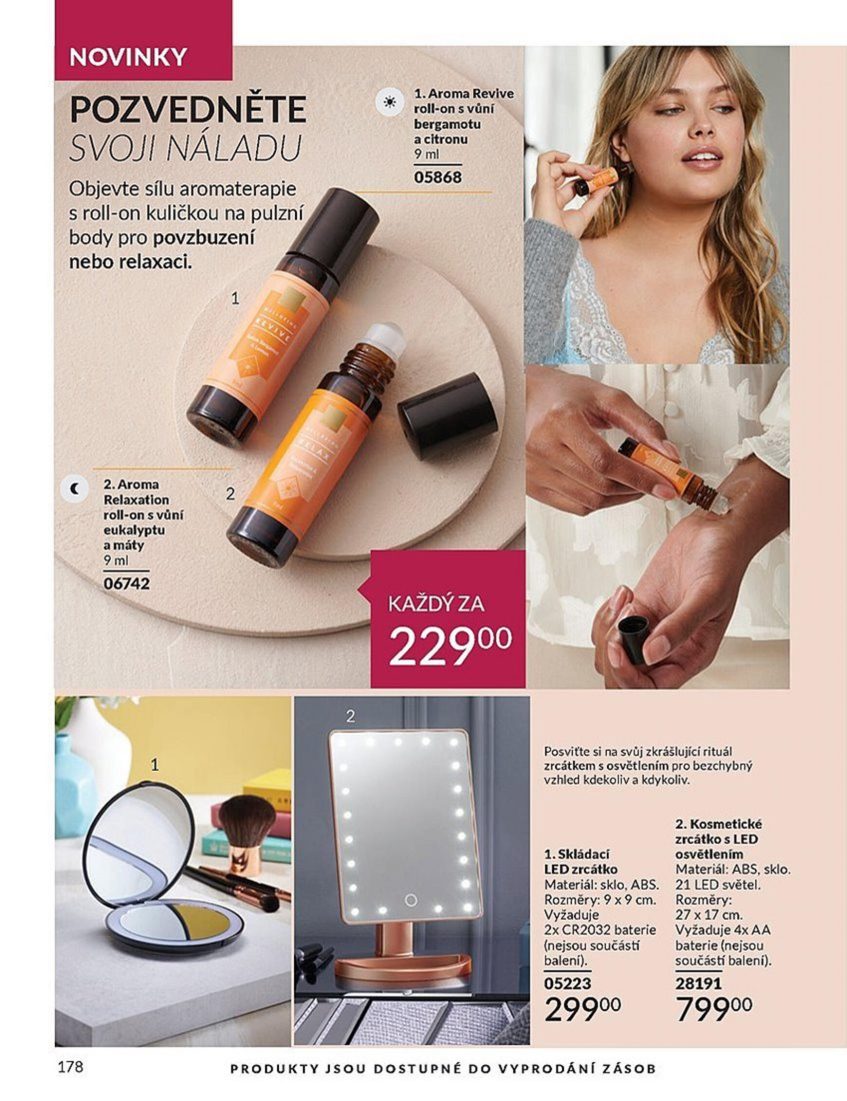 Leták AVON od 01.08. do 31.08. 178