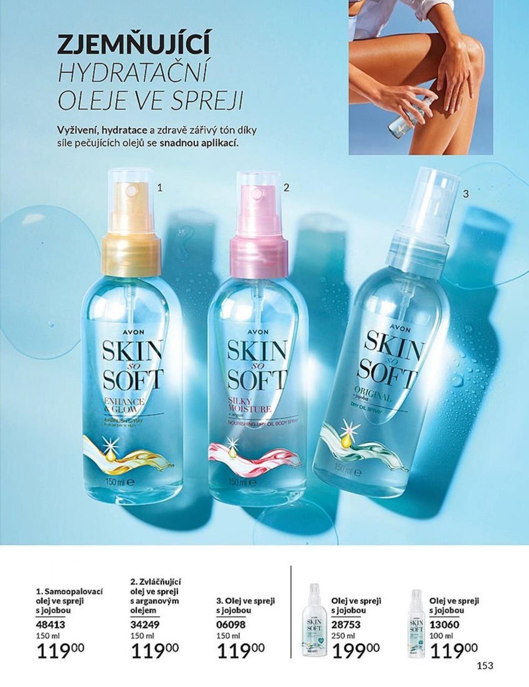 Leták AVON od 01.08. do 31.08. 153