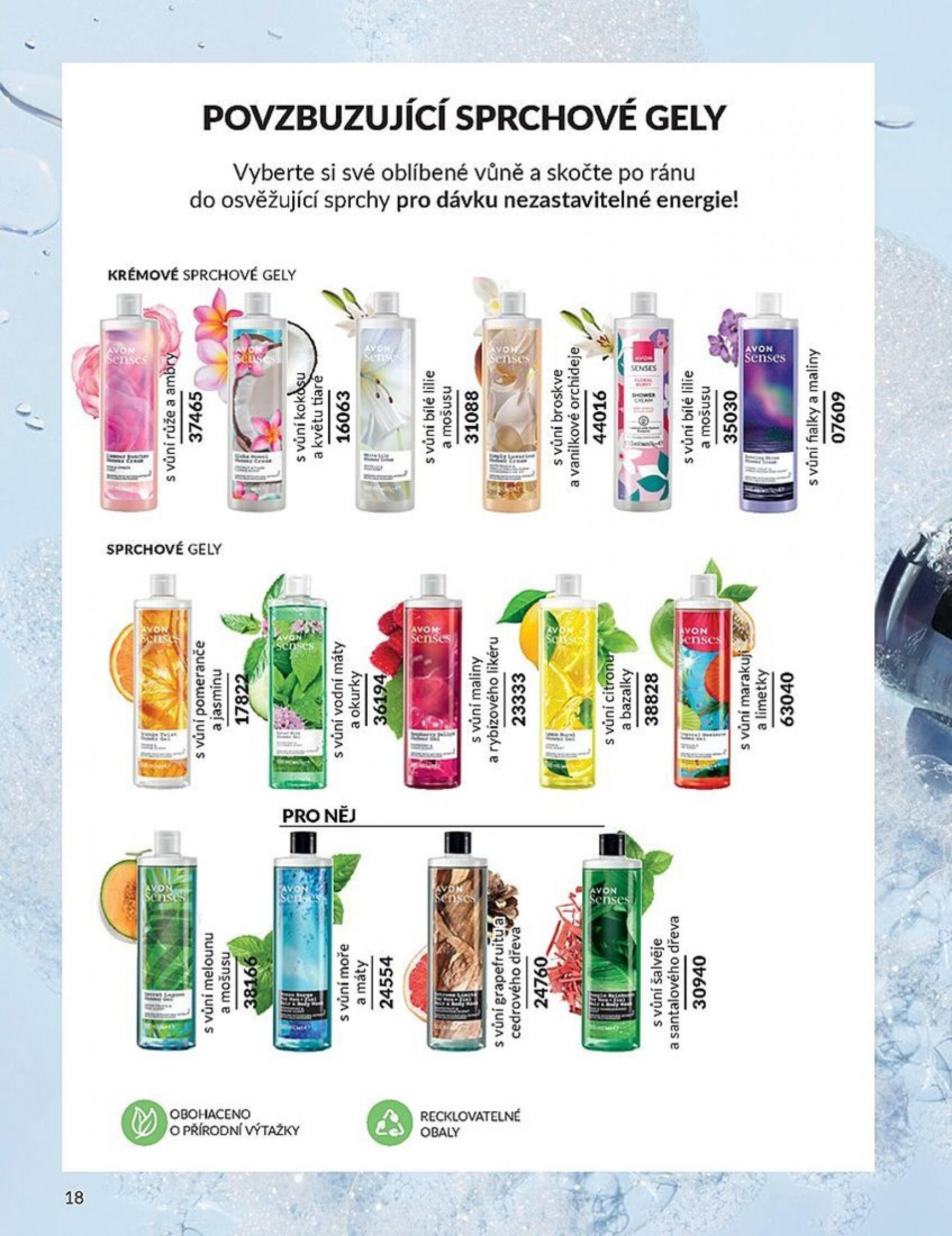 Leták AVON od 01.08. do 31.08. 18