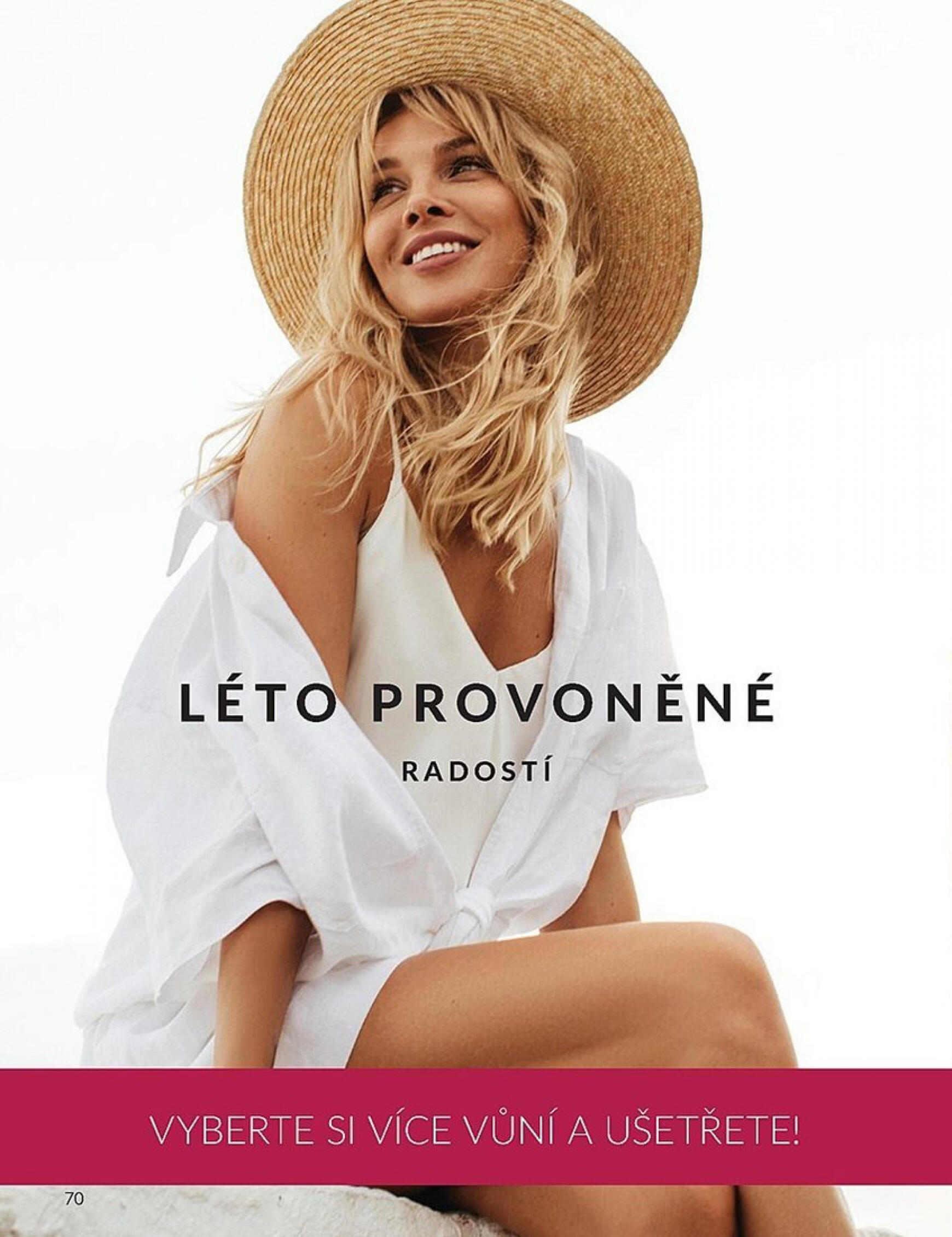 Leták AVON od 01.08. do 31.08. 70