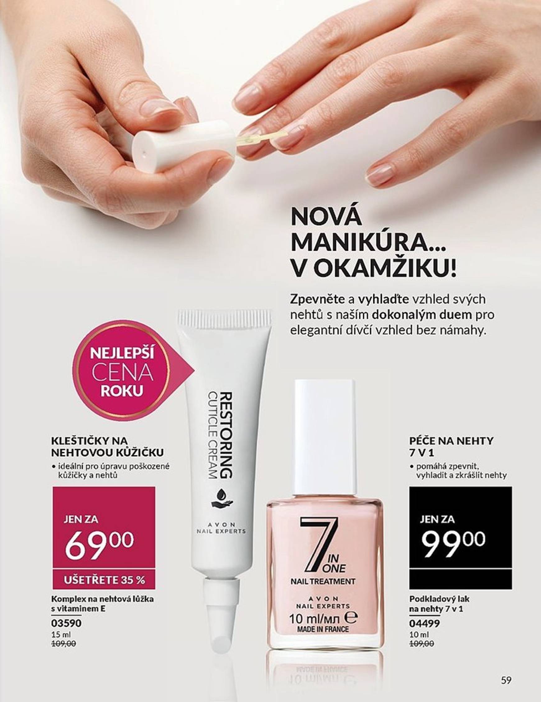 Leták AVON od 01.10. do 31.10. 59