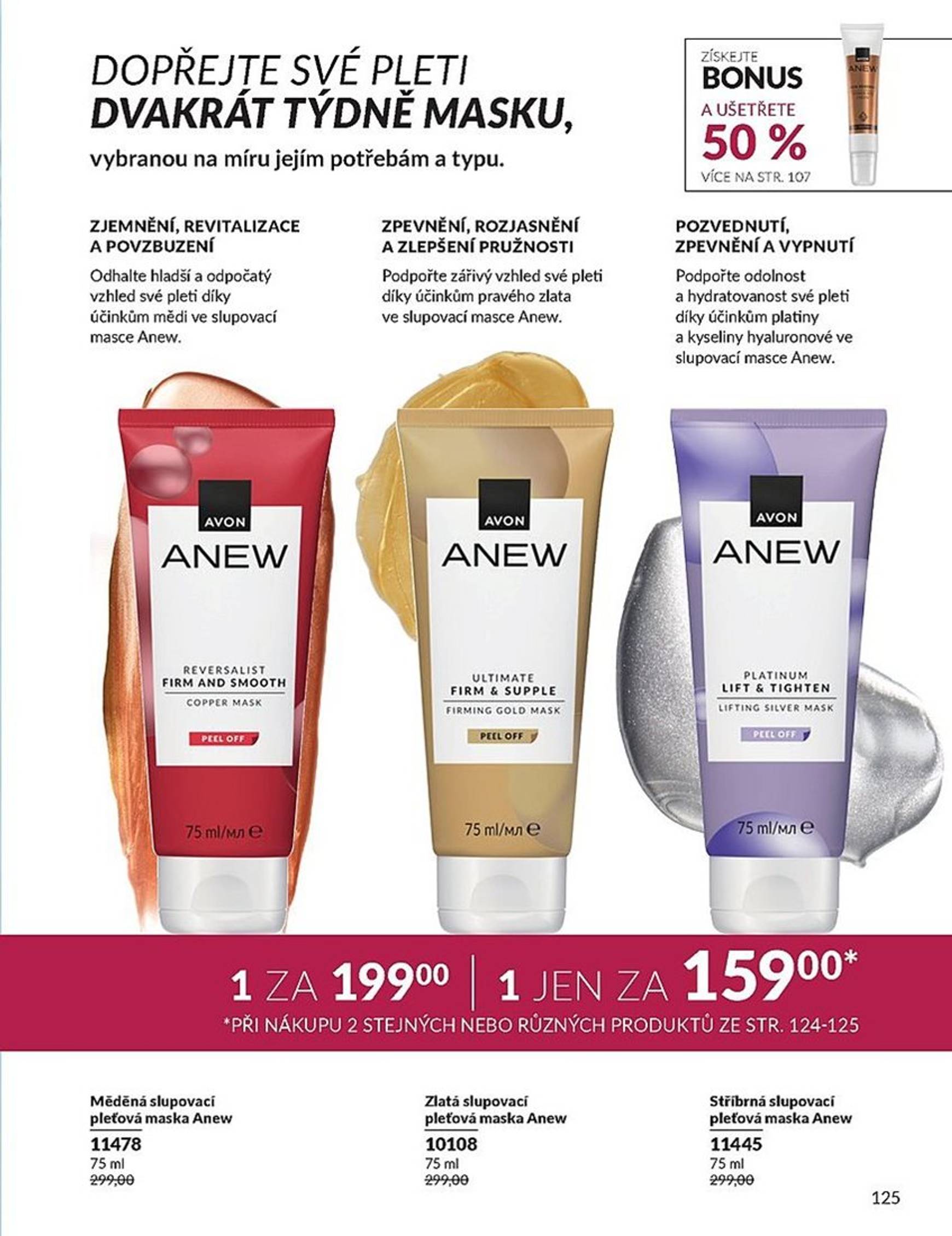 Leták AVON od 01.10. do 31.10. 125