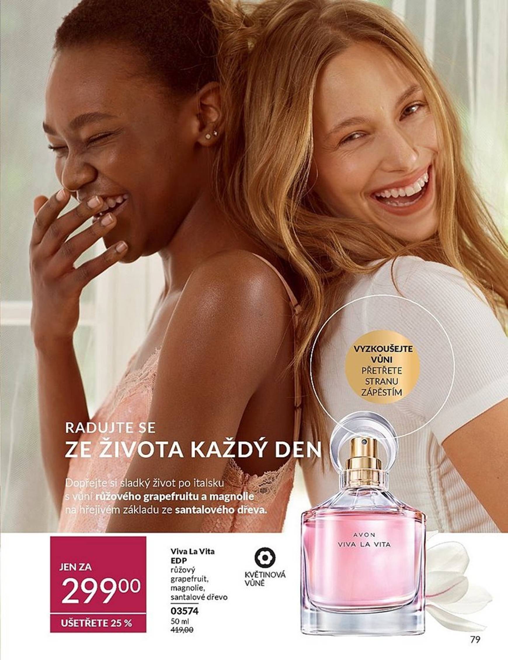 Leták AVON od 01.10. do 31.10. 79