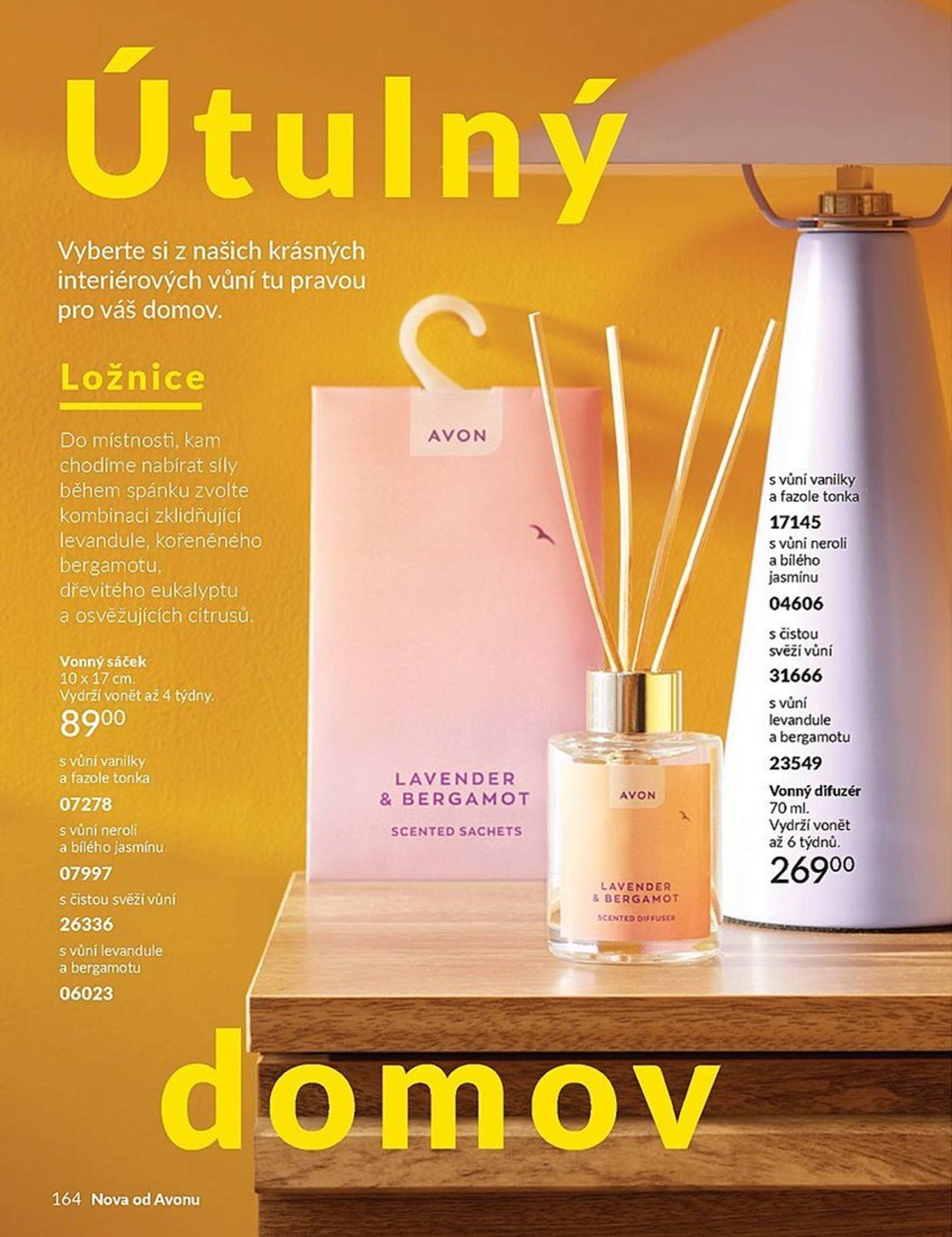 Leták AVON od 01.10. do 31.10. 164