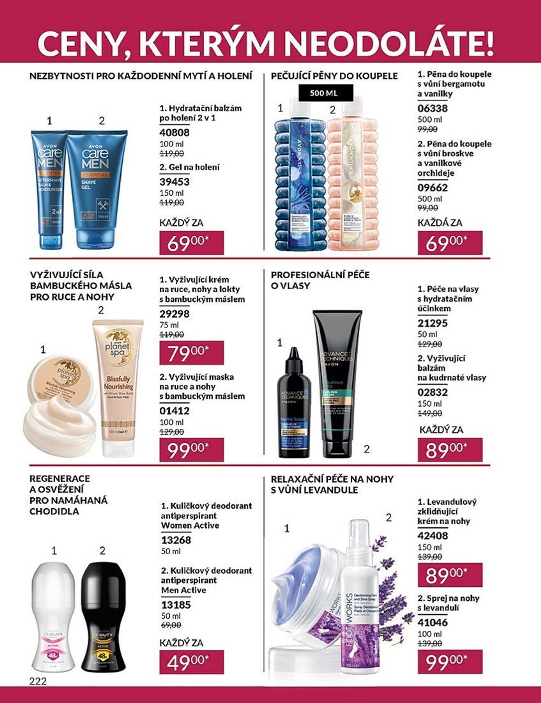 Leták AVON od 01.10. do 31.10. 222