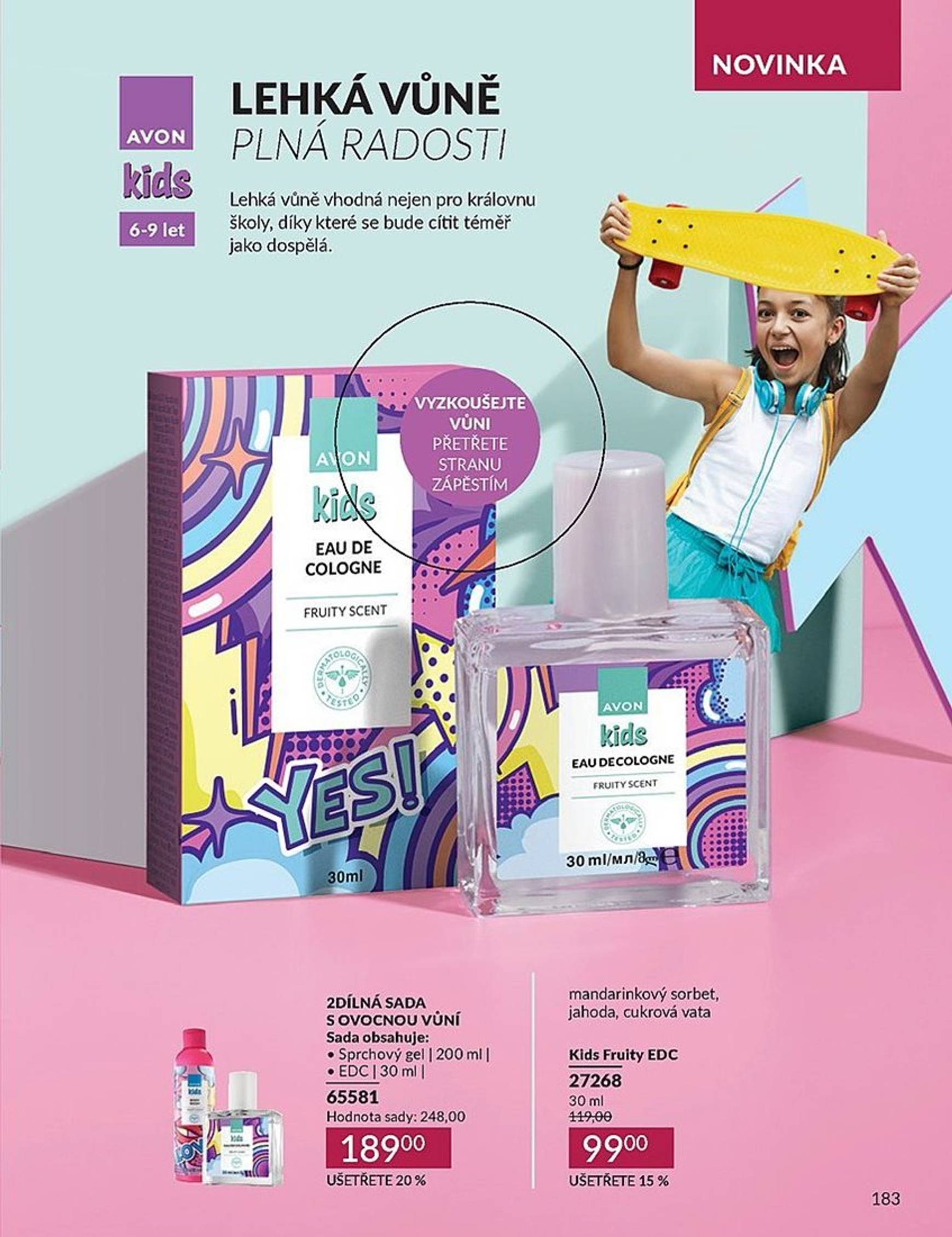 Leták AVON od 01.10. do 31.10. 183