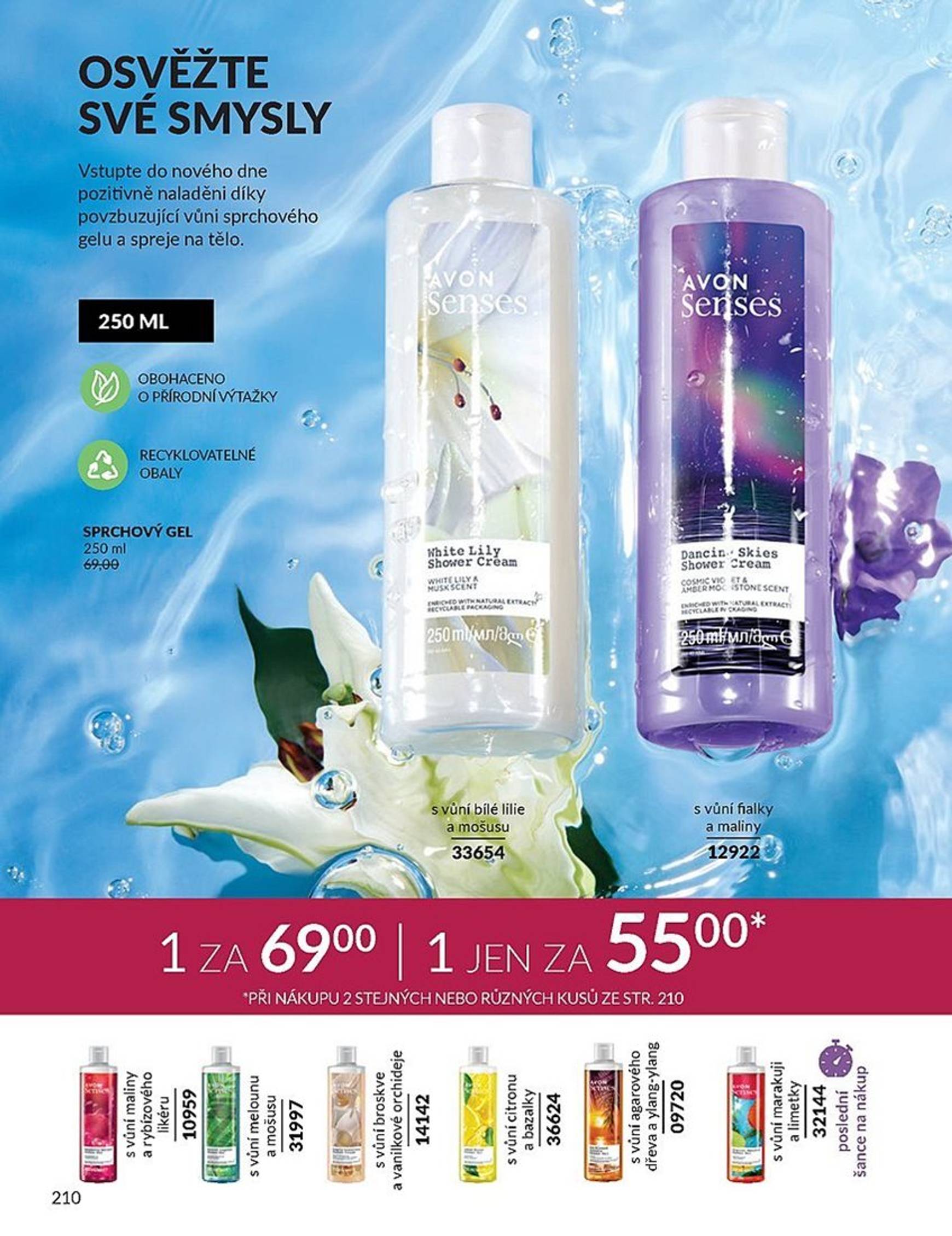 Leták AVON od 01.10. do 31.10. 210