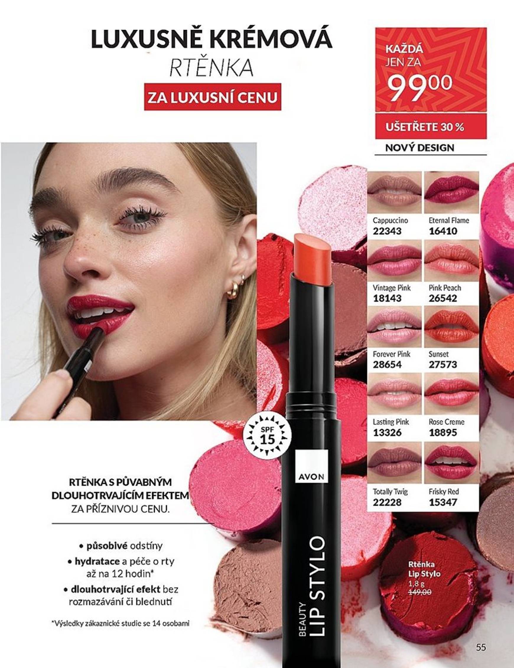 Leták AVON od 01.11. do 30.11. 55