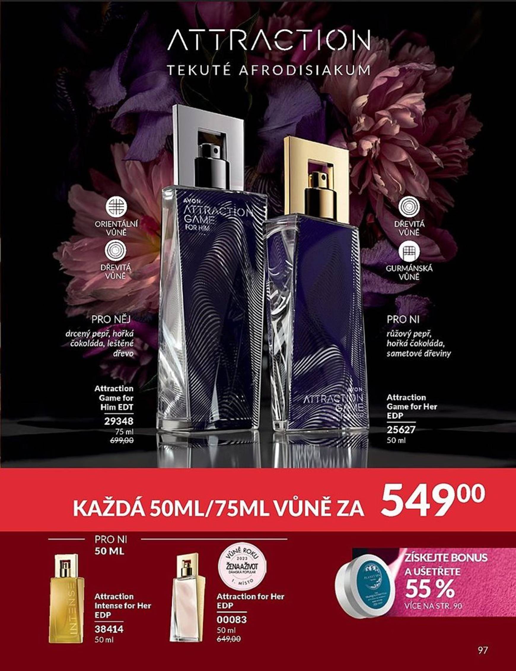 Leták AVON od 01.11. do 30.11. 97