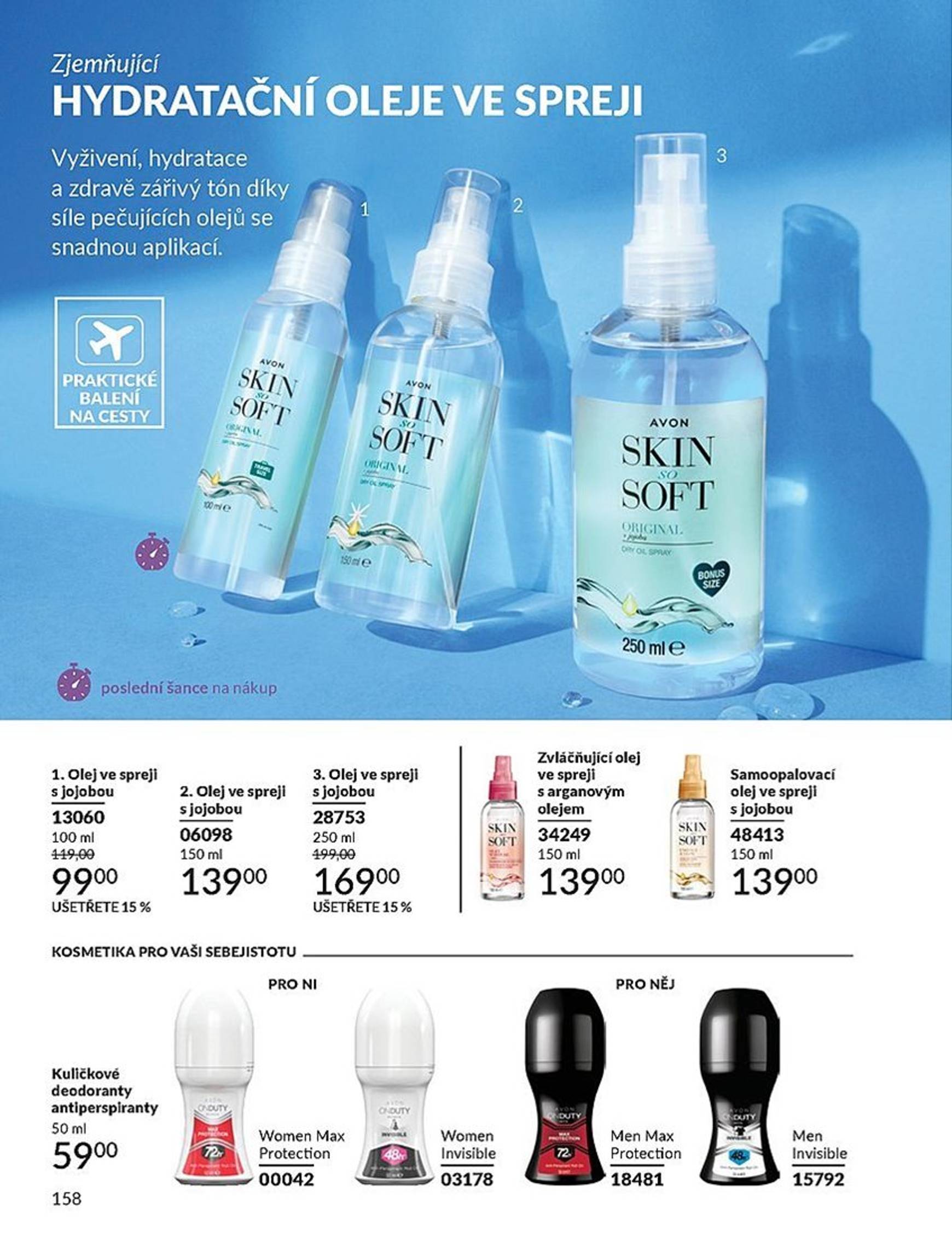 Leták AVON od 01.11. do 30.11. 158