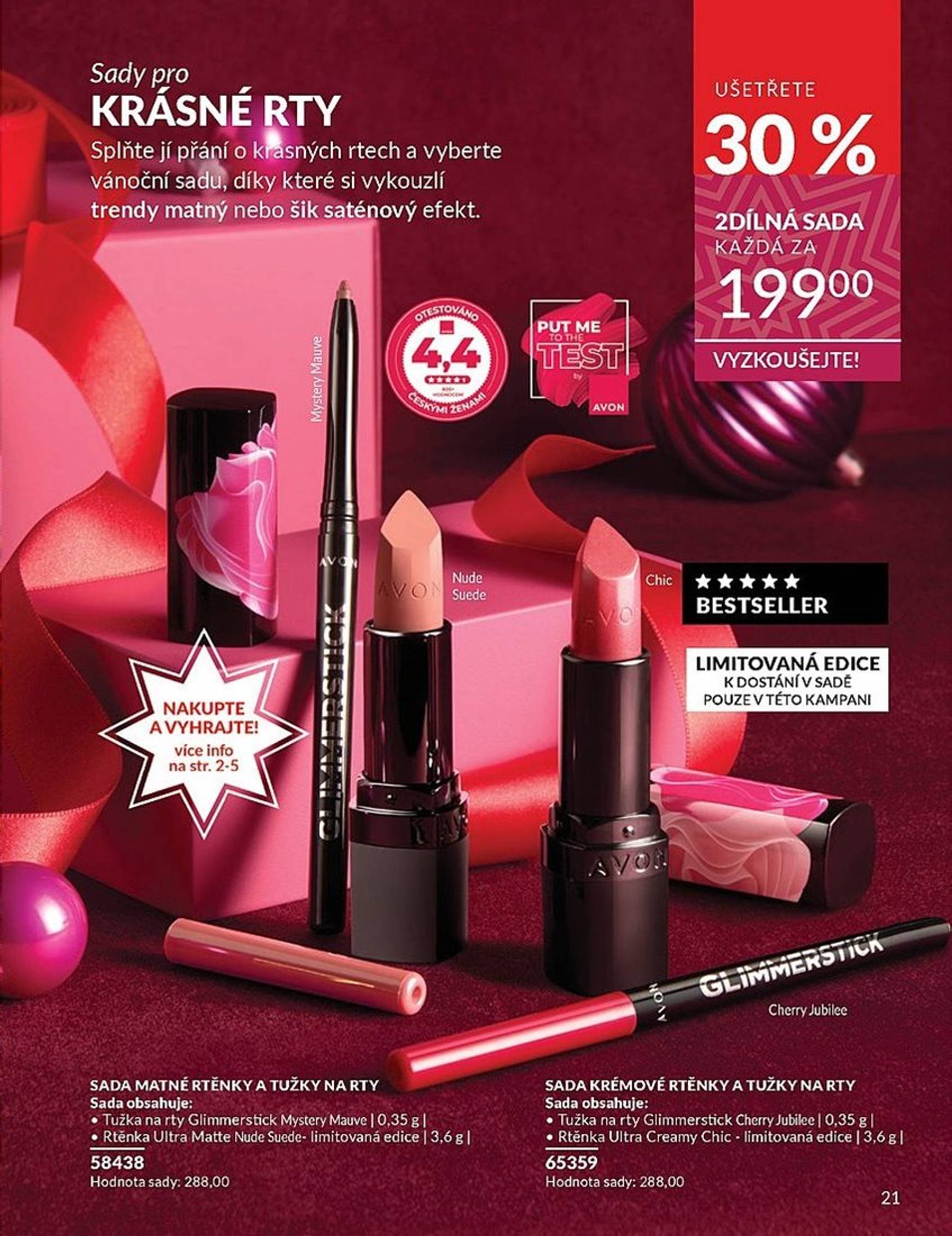 Leták AVON od 01.11. do 30.11. 21