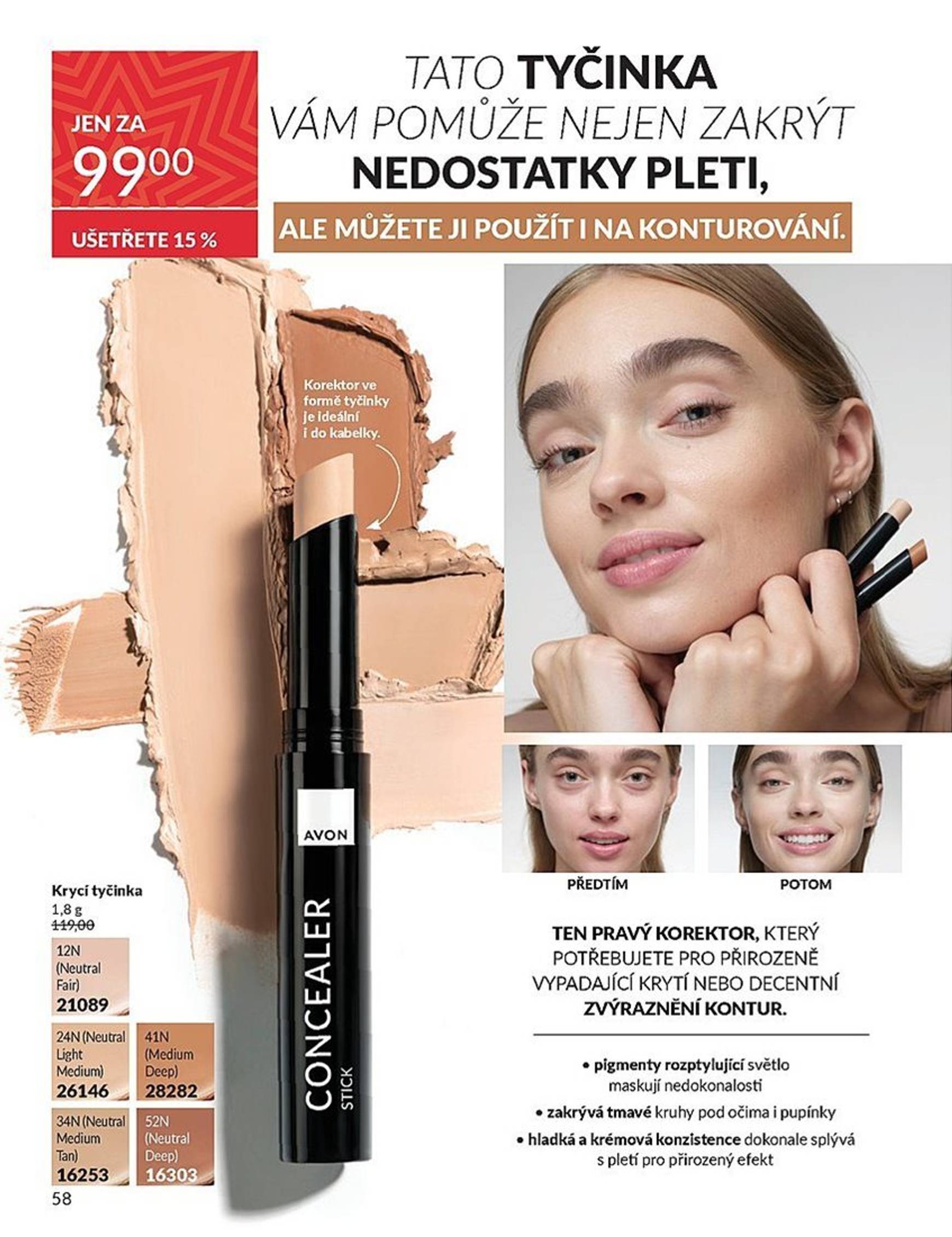 Leták AVON od 01.11. do 30.11. 58