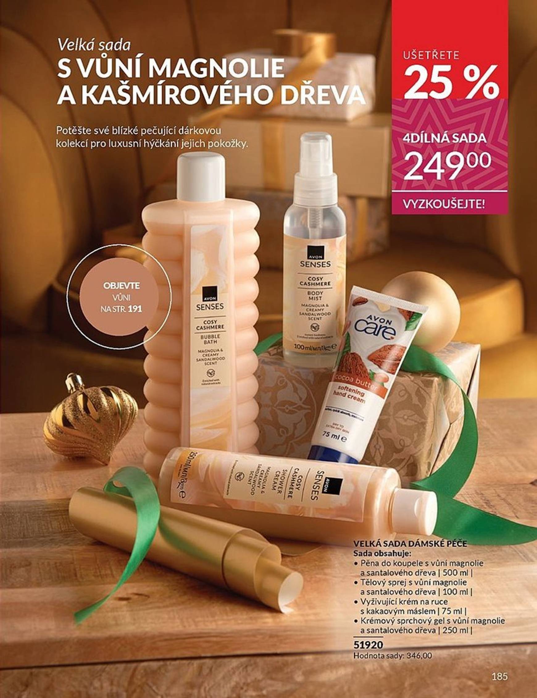 Leták AVON od 01.11. do 30.11. 185