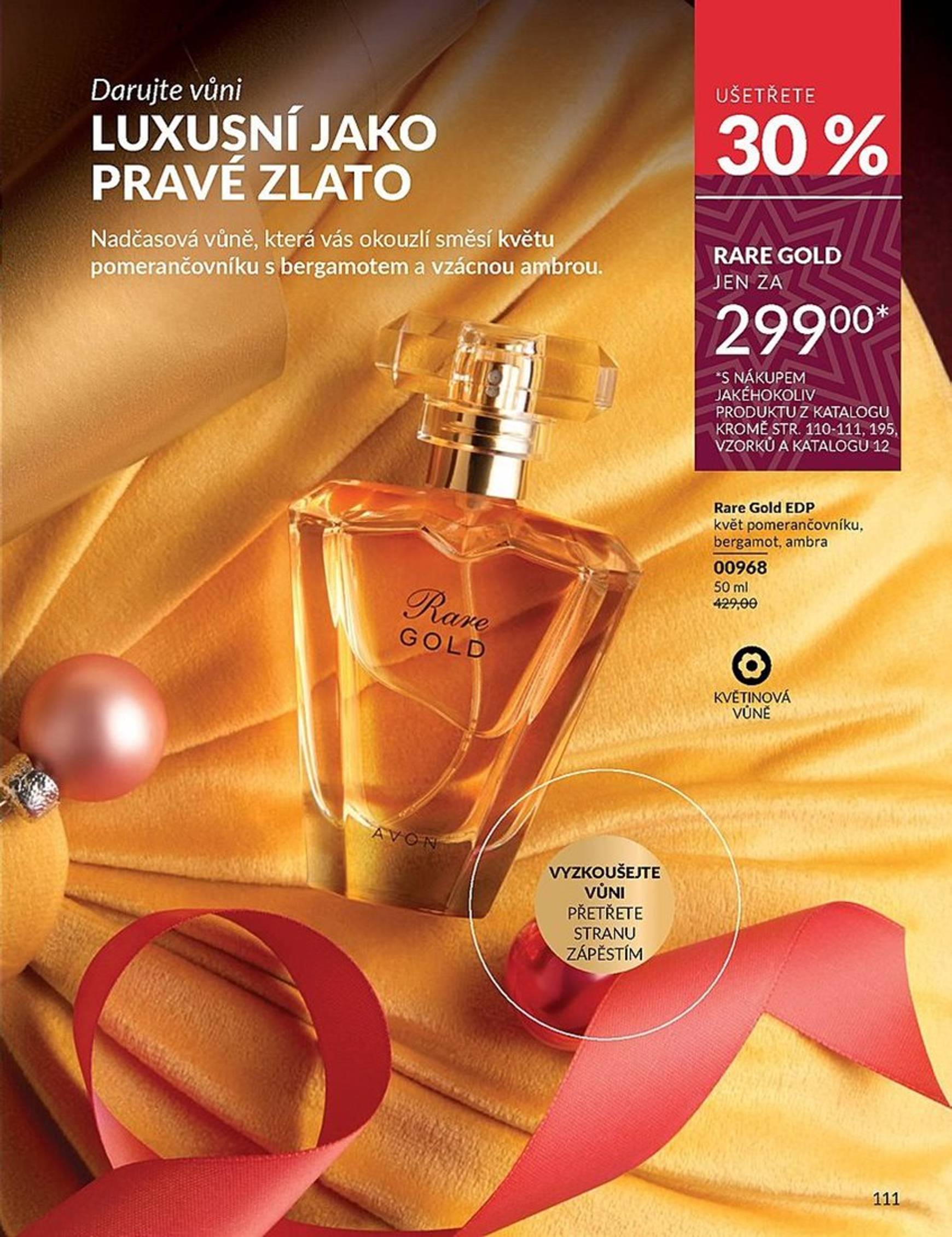 Leták AVON od 01.11. do 30.11. 111