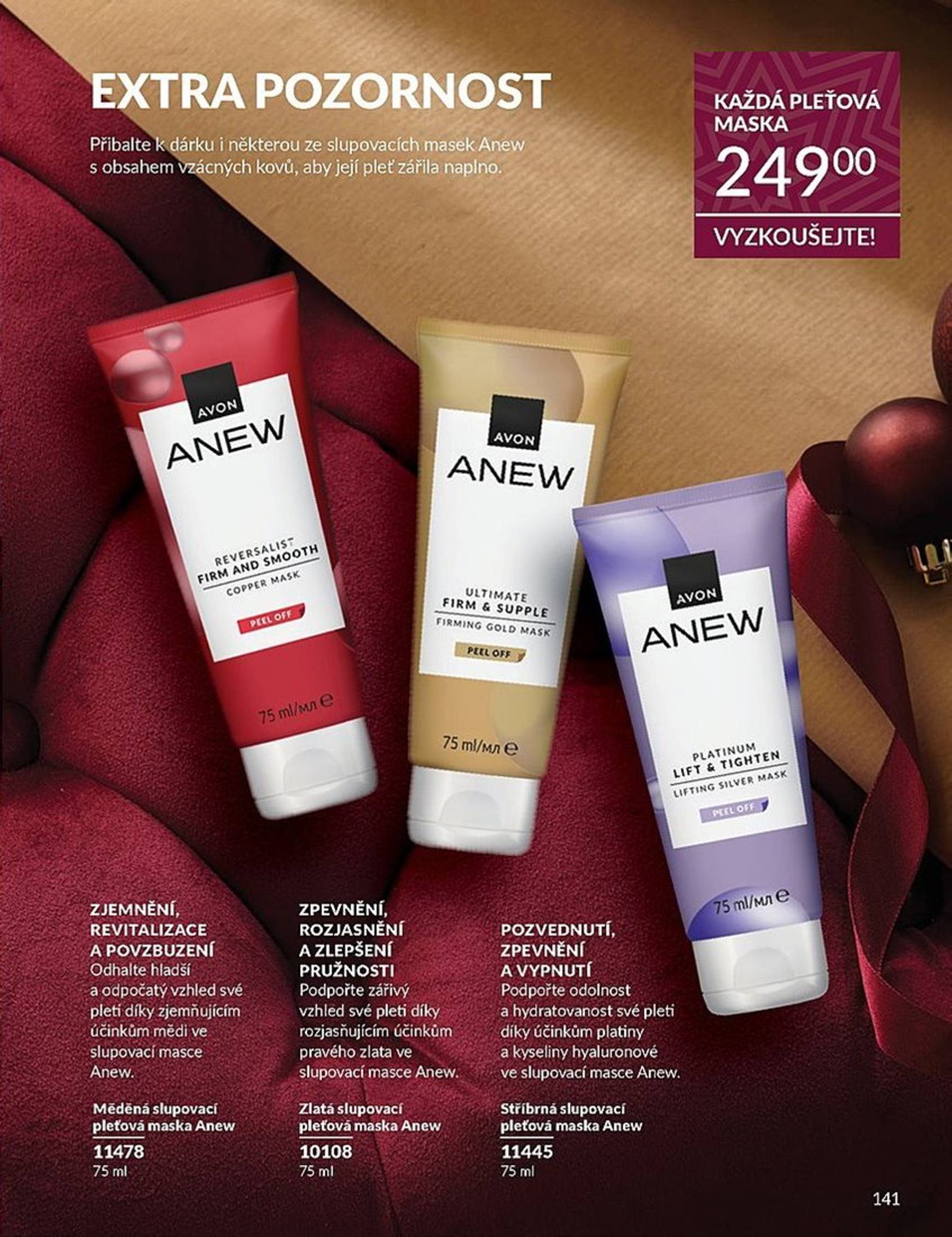 Leták AVON od 01.11. do 30.11. 141