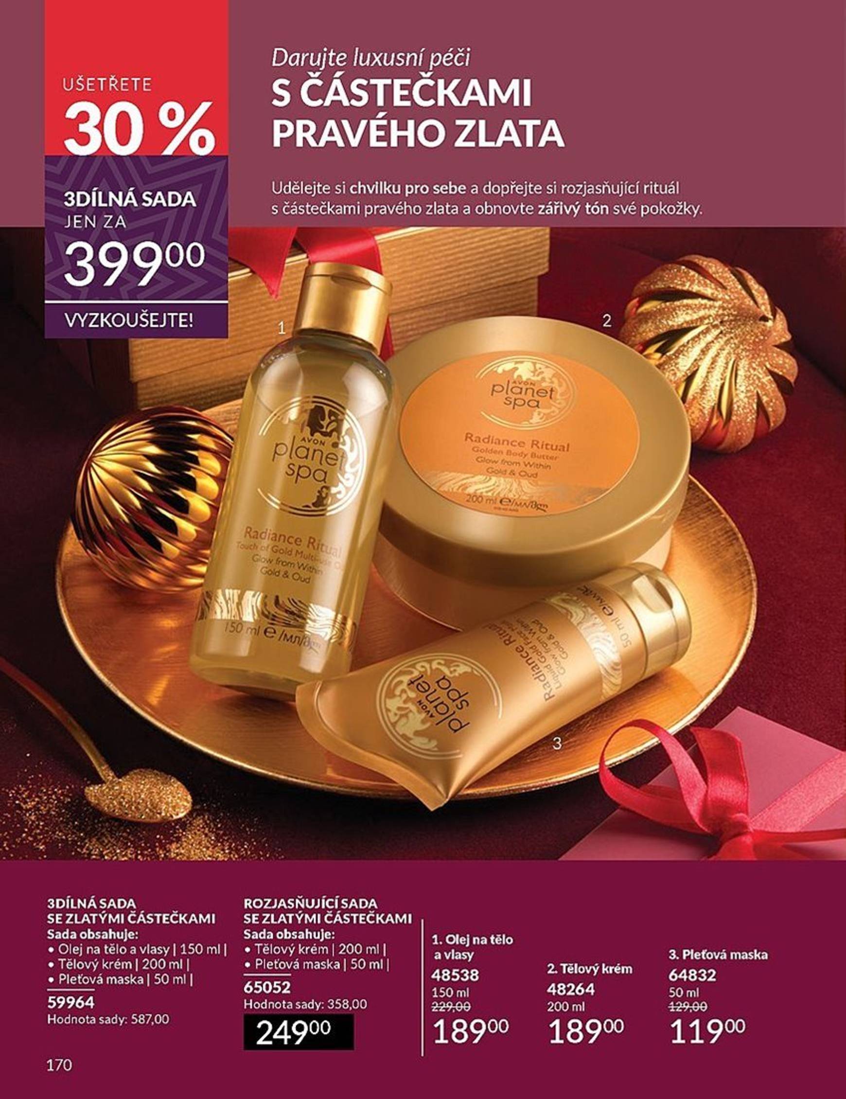 Leták AVON od 01.11. do 30.11. 170