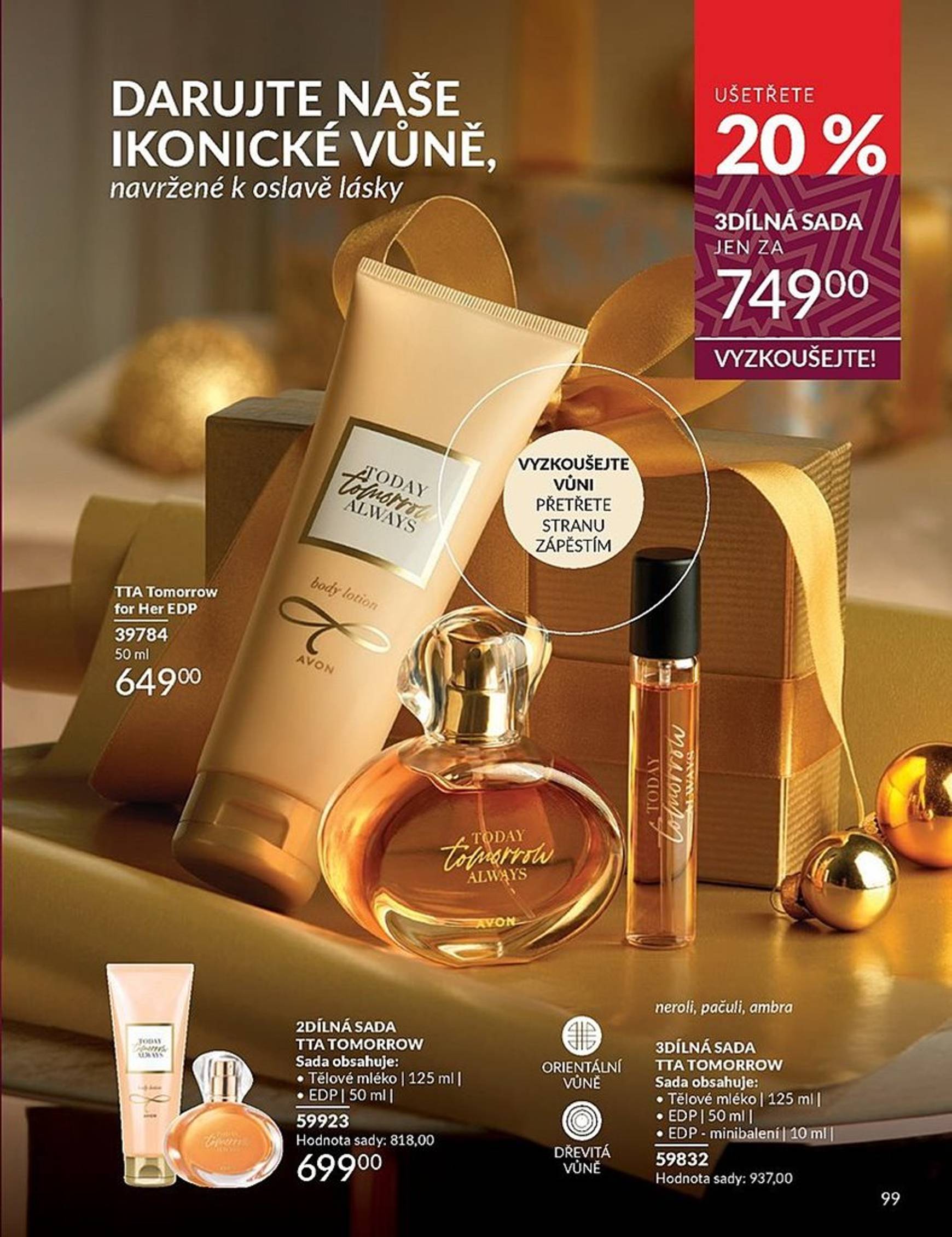 Leták AVON od 01.11. do 30.11. 99