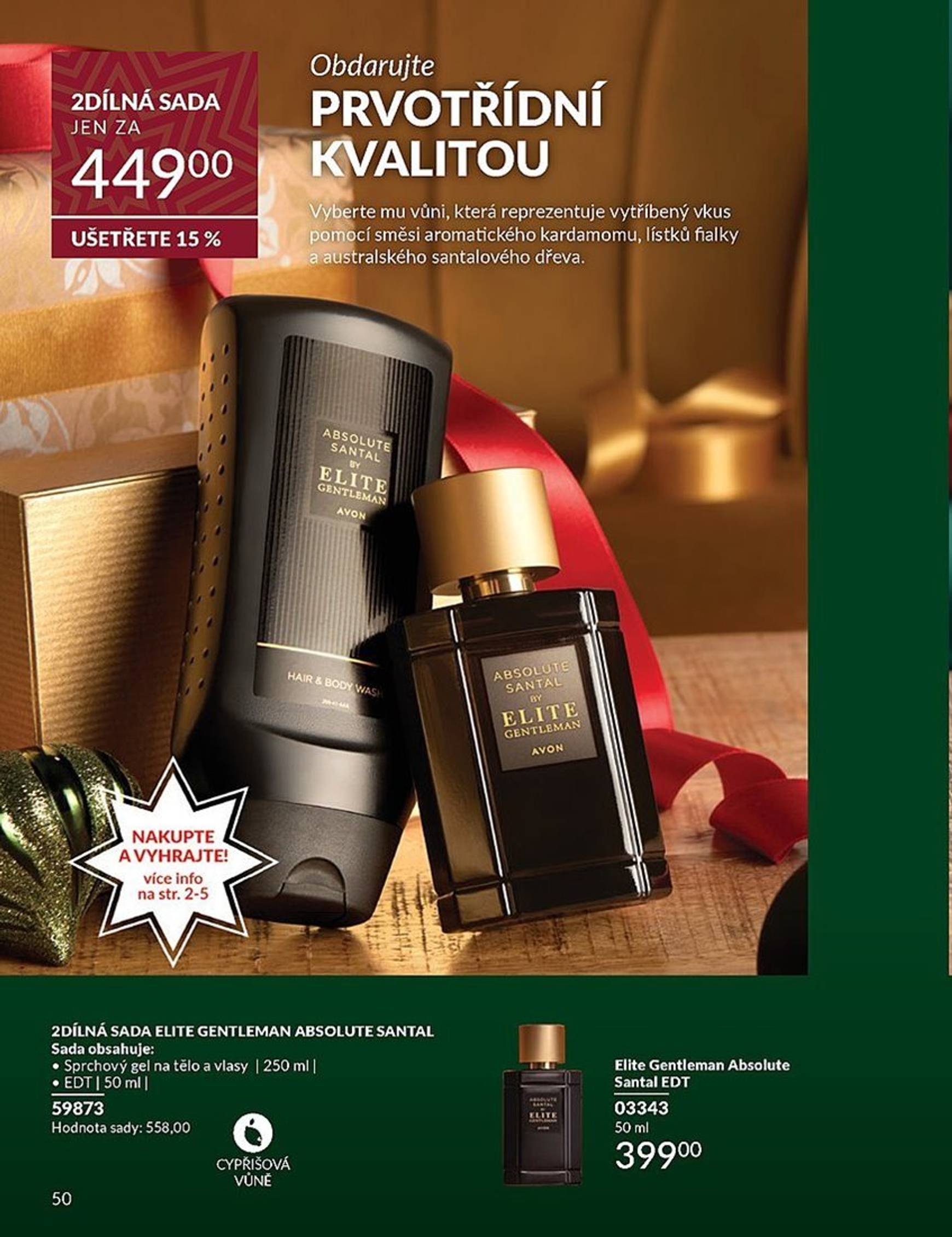 Leták AVON od 01.11. do 30.11. 50