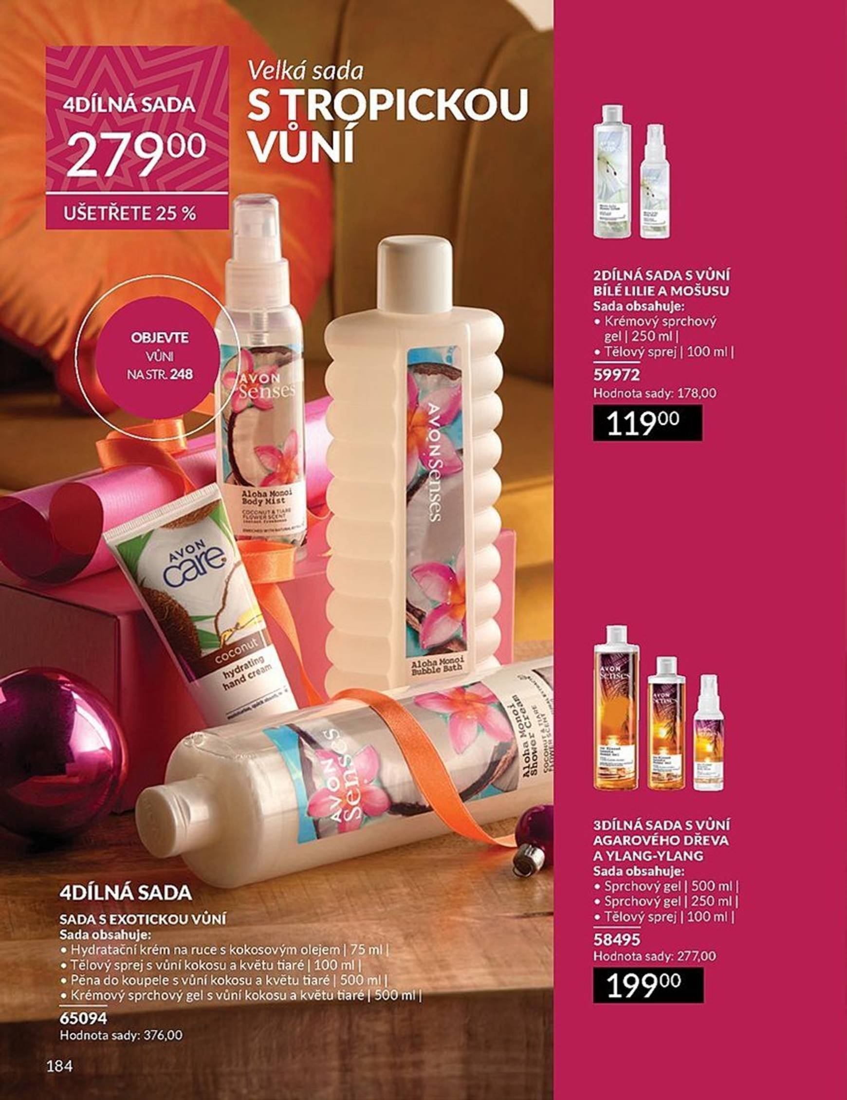 Leták AVON od 01.11. do 30.11. 184