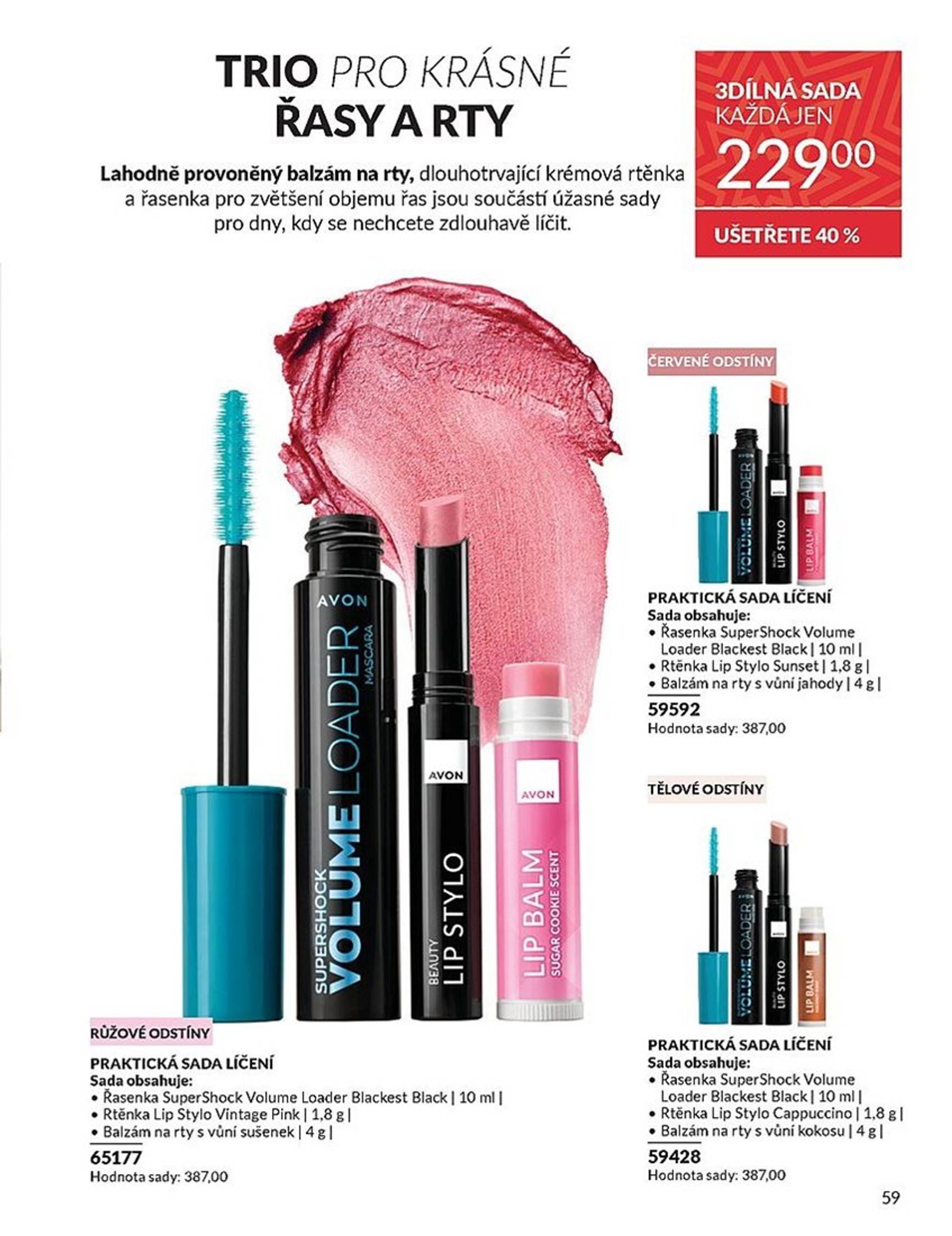 Leták AVON od 01.11. do 30.11. 59