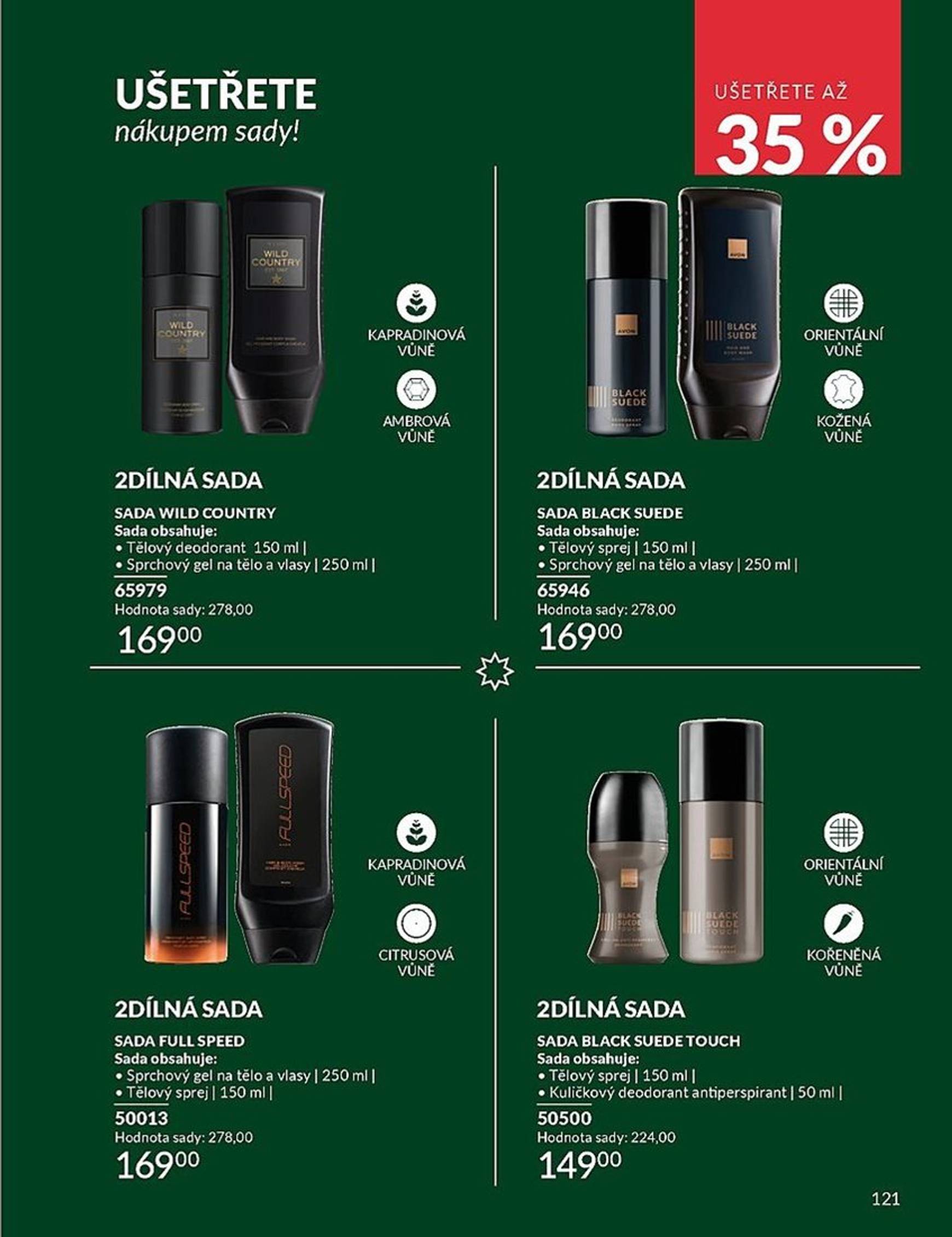 Leták AVON od 01.11. do 30.11. 121