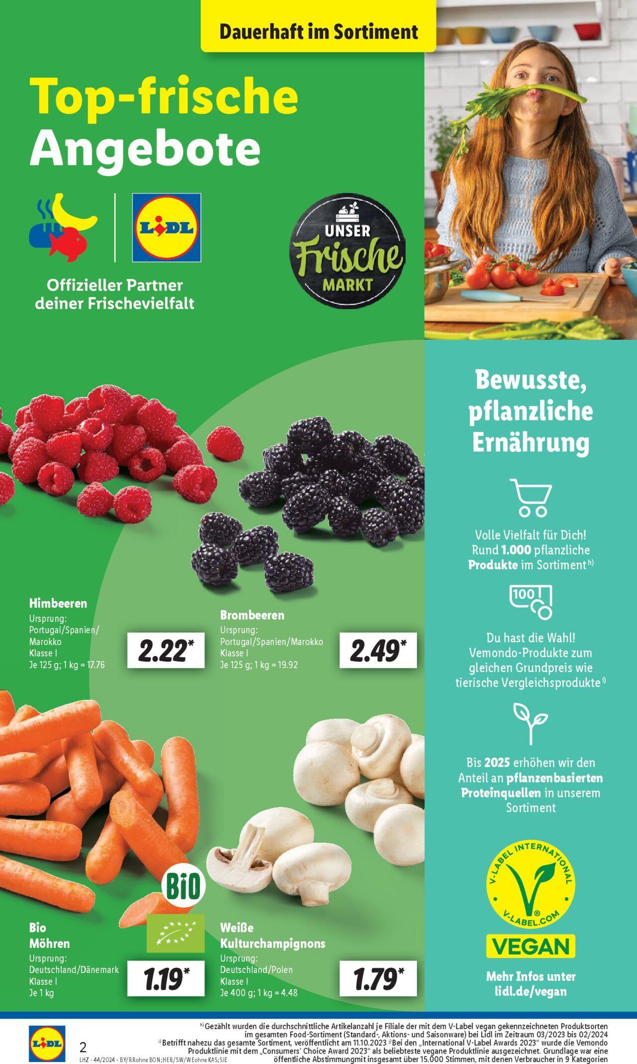 Lidl - Sachsen, Hessen 28.10.2024 - 02.11.2024 2