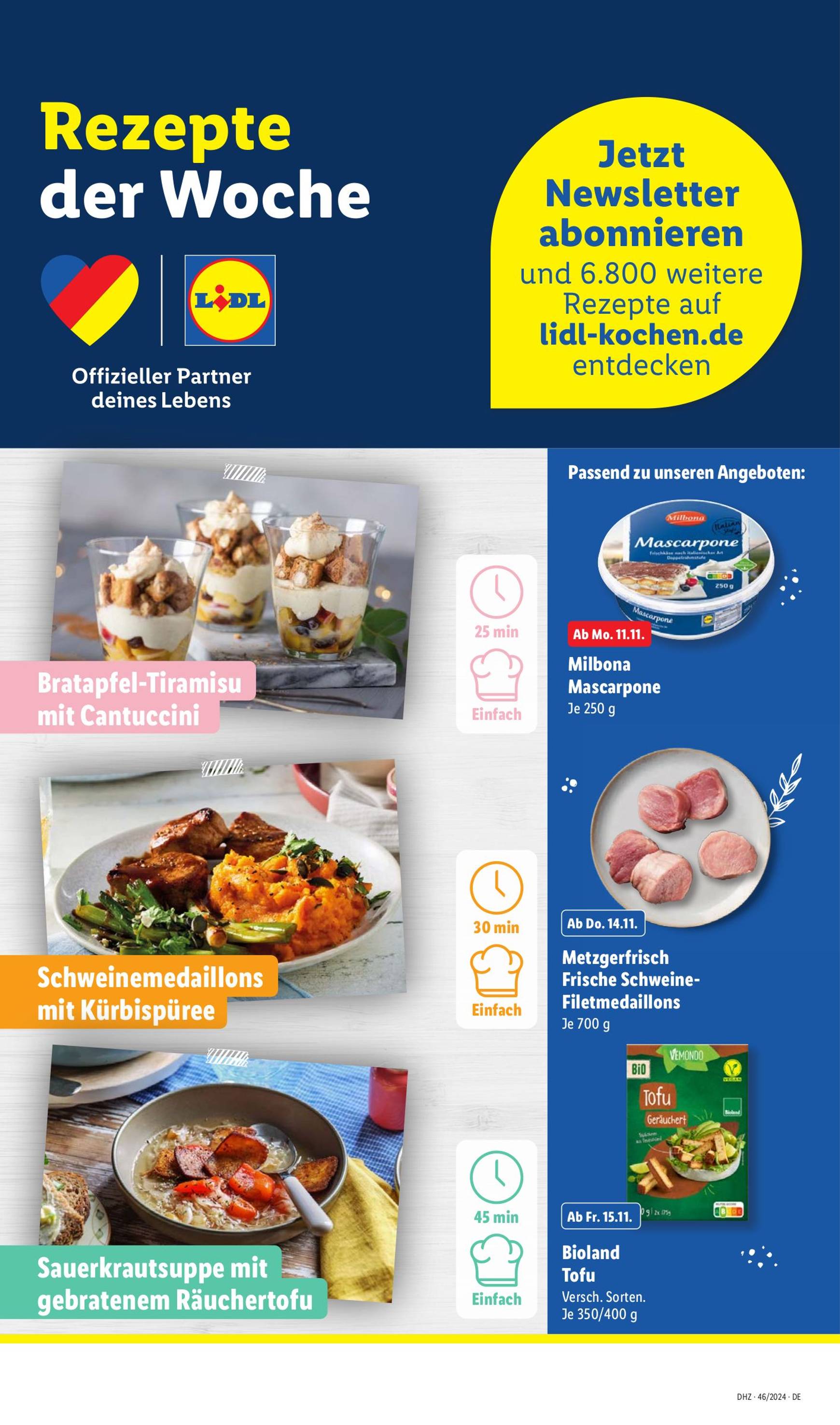 Lidl-Prospekt gültig von 11.11. bis 16.11. 17