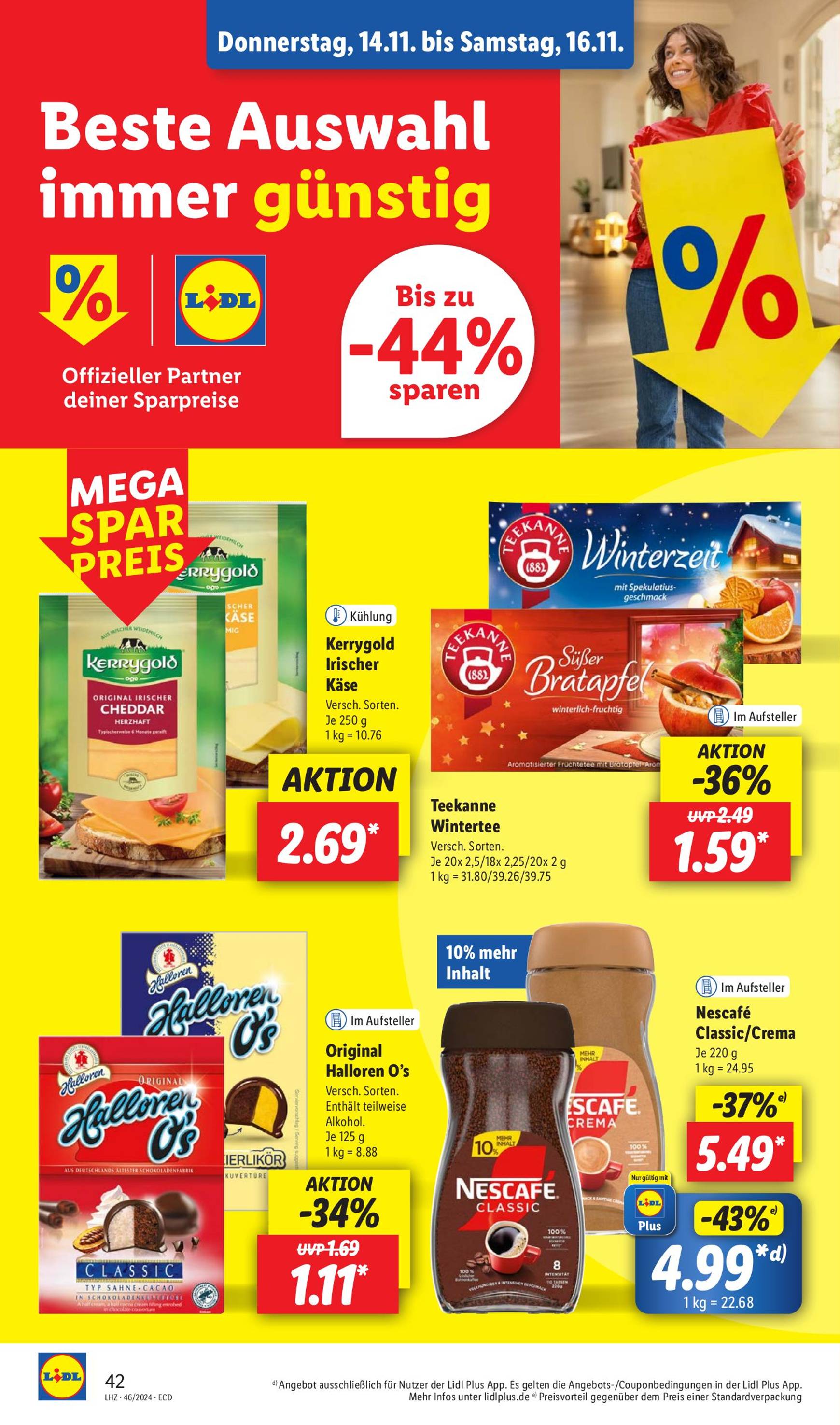 Lidl-Prospekt gültig von 11.11. bis 16.11. 56