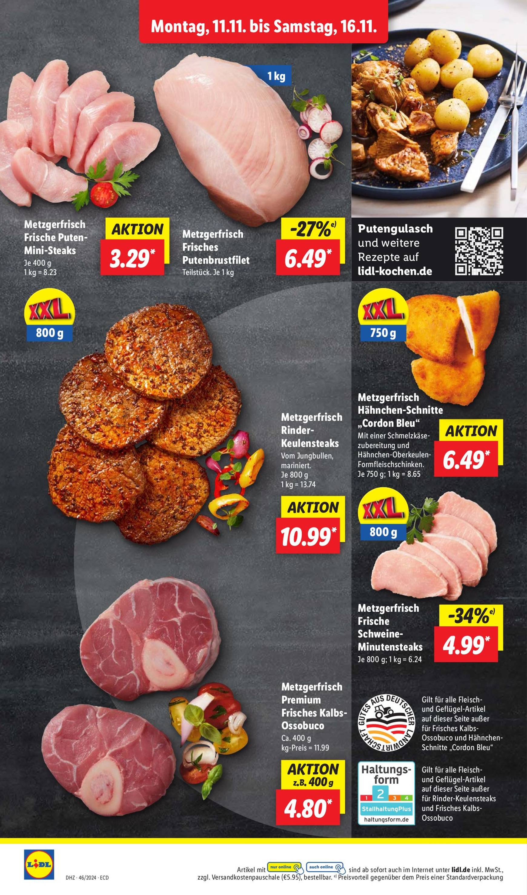 Lidl-Prospekt gültig von 11.11. bis 16.11. 18