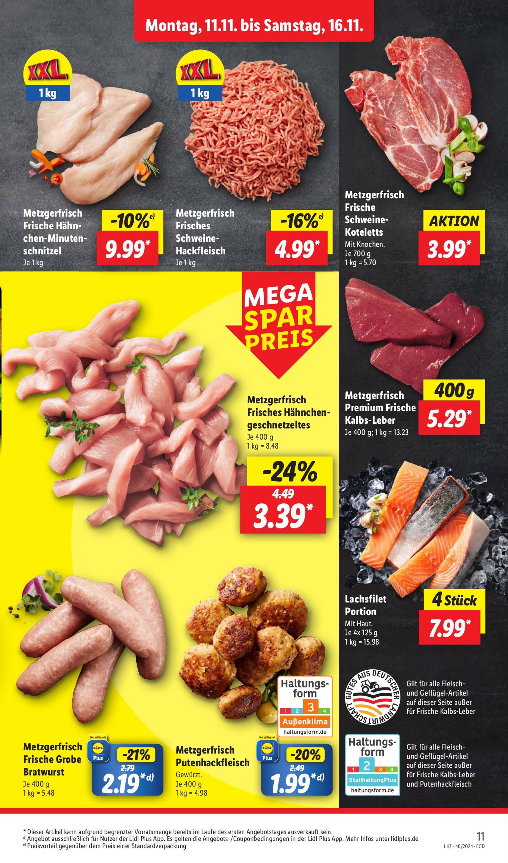 Lidl-Prospekt gültig von 11.11. bis 16.11. 19