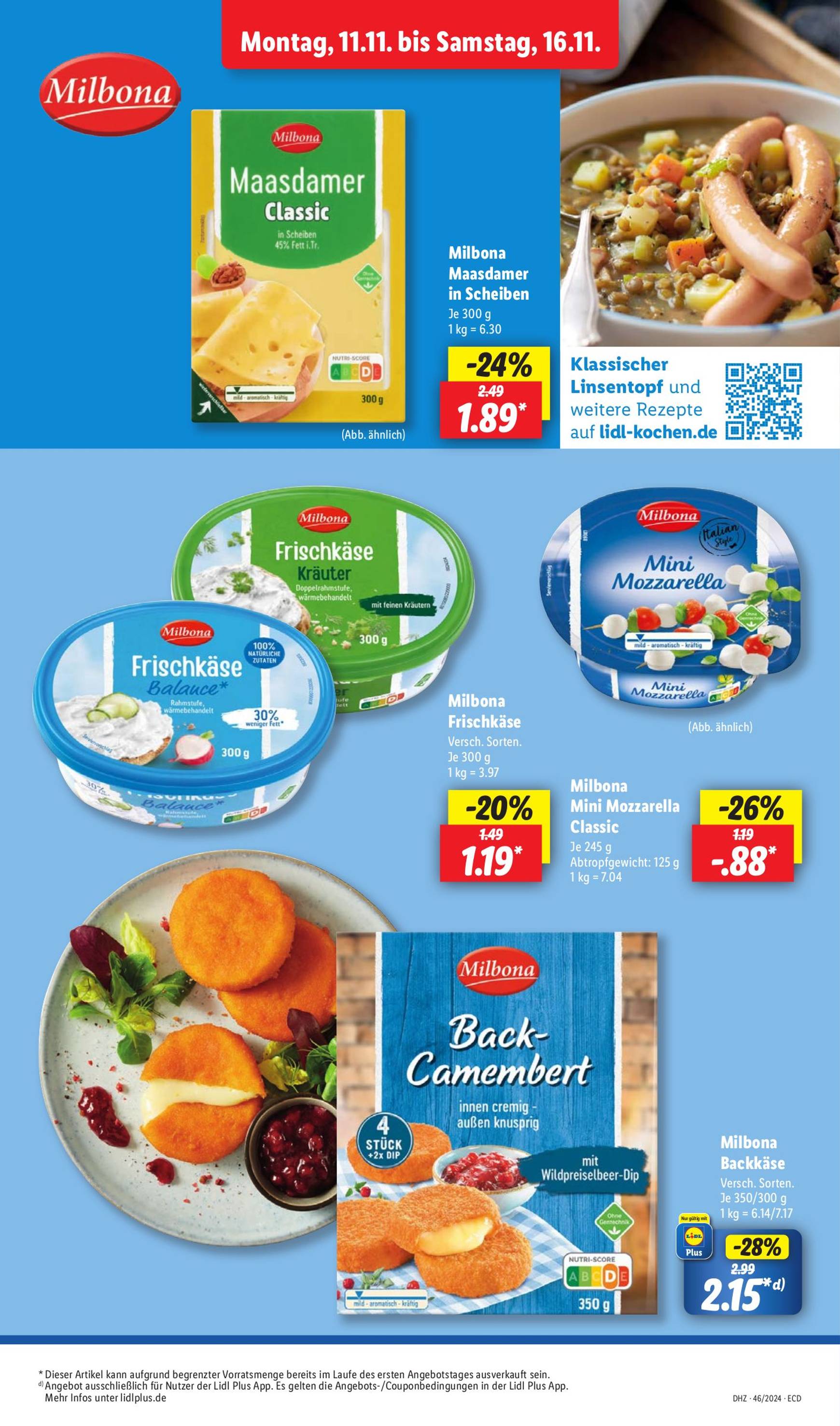 Lidl-Prospekt gültig von 11.11. bis 16.11. 15