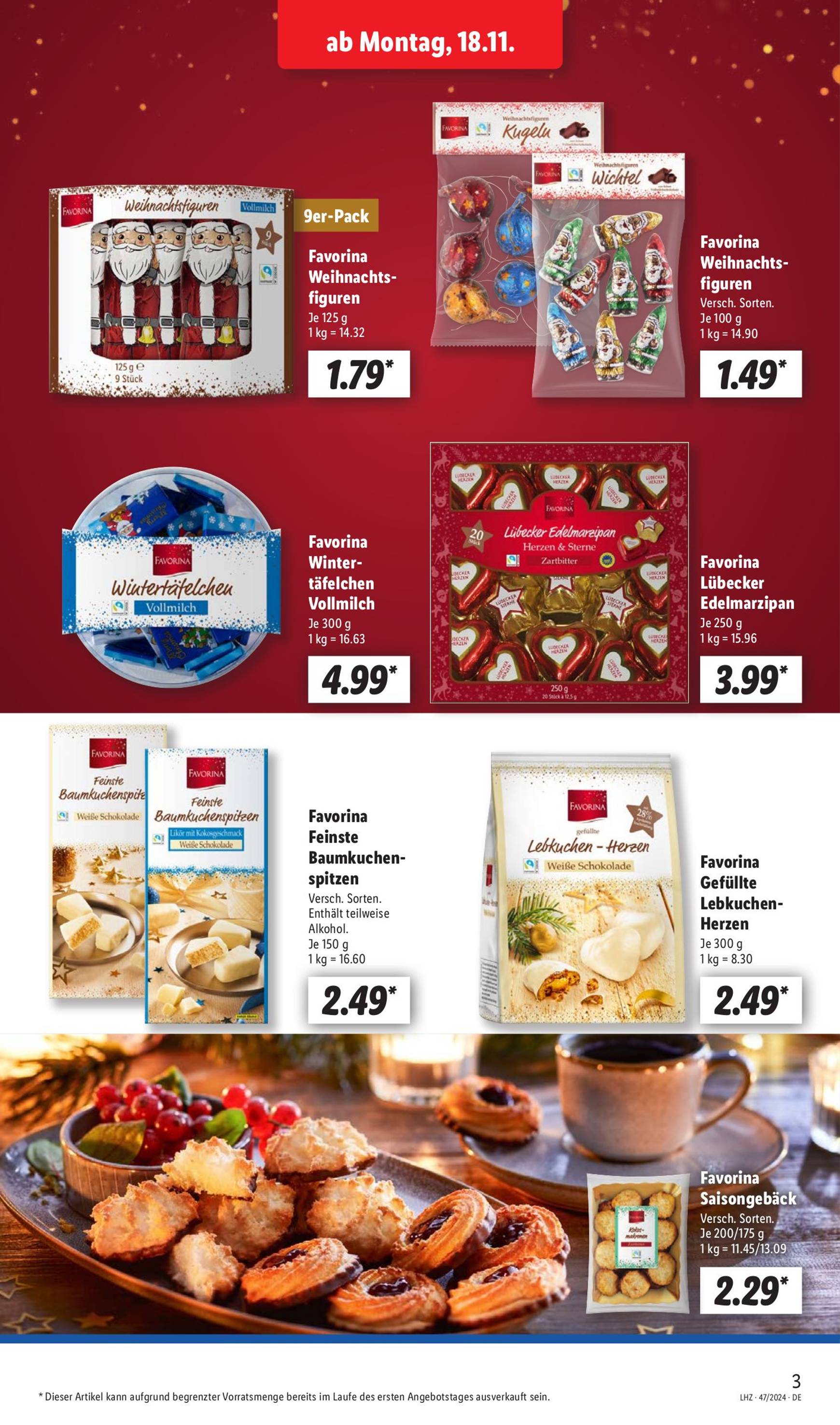 Lidl-Prospekt gültig von 18.11. bis 23.11. 3