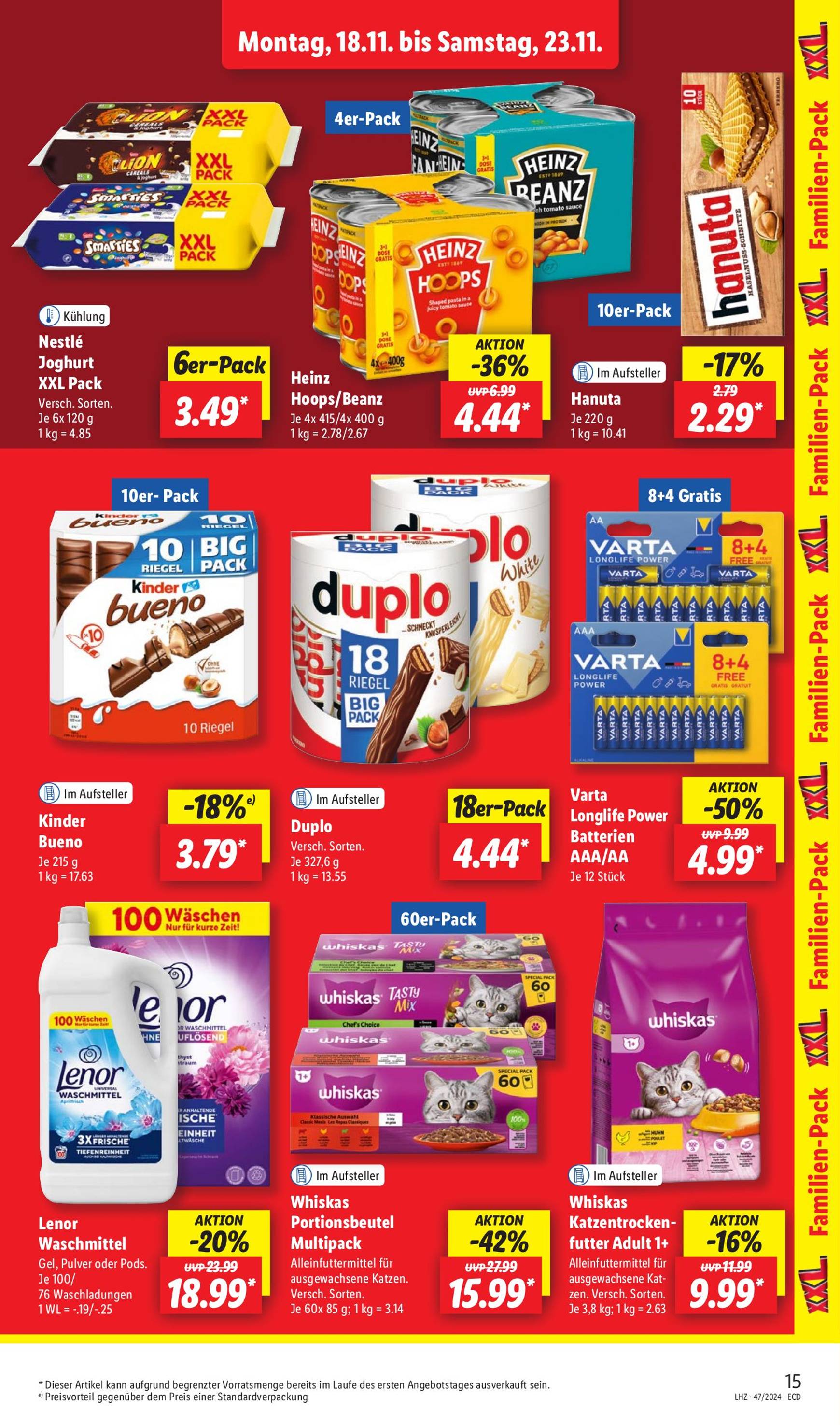 Lidl-Prospekt gültig von 18.11. bis 23.11. 21