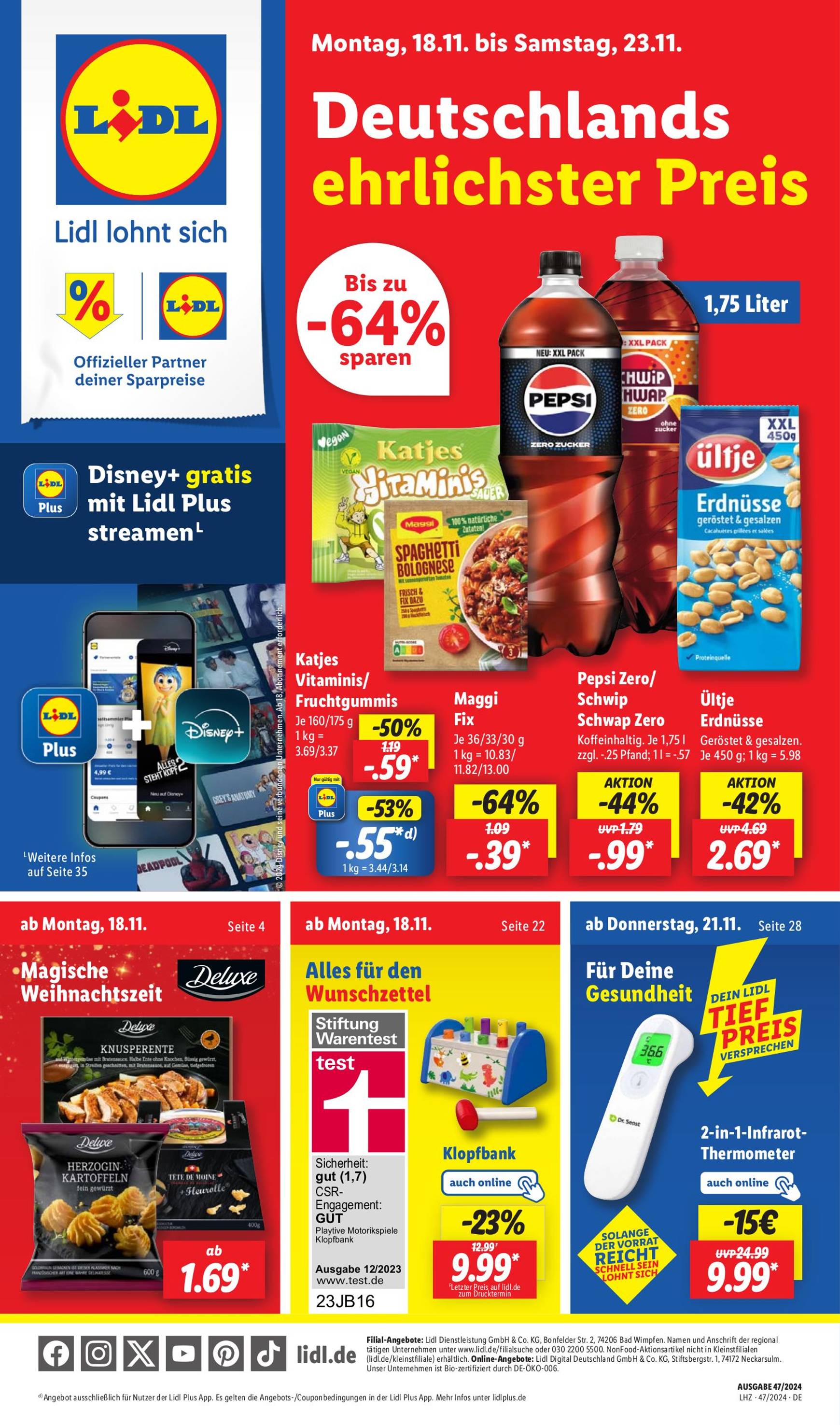 Lidl-Prospekt gültig von 18.11. bis 23.11.