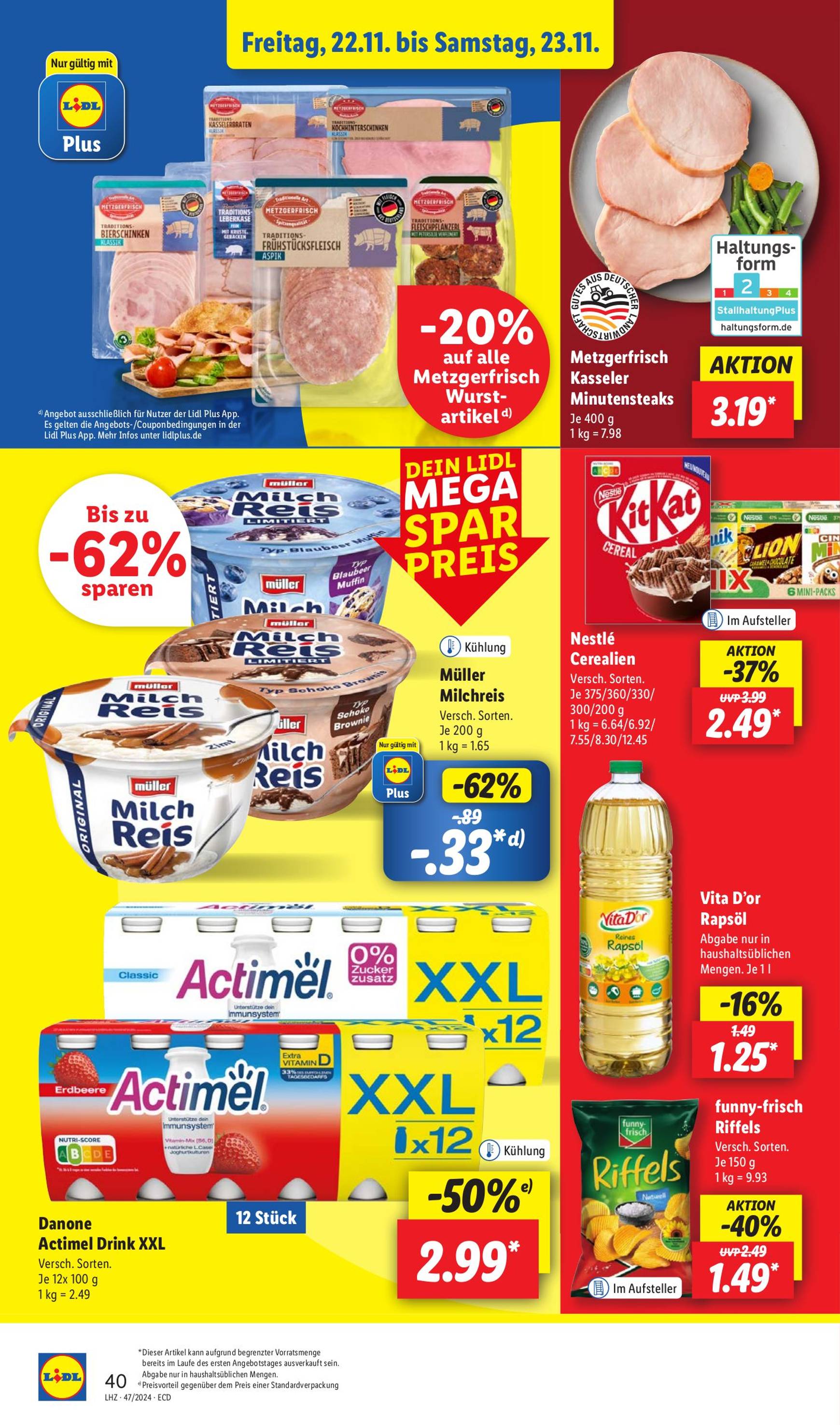 Lidl-Prospekt gültig von 18.11. bis 23.11. 52