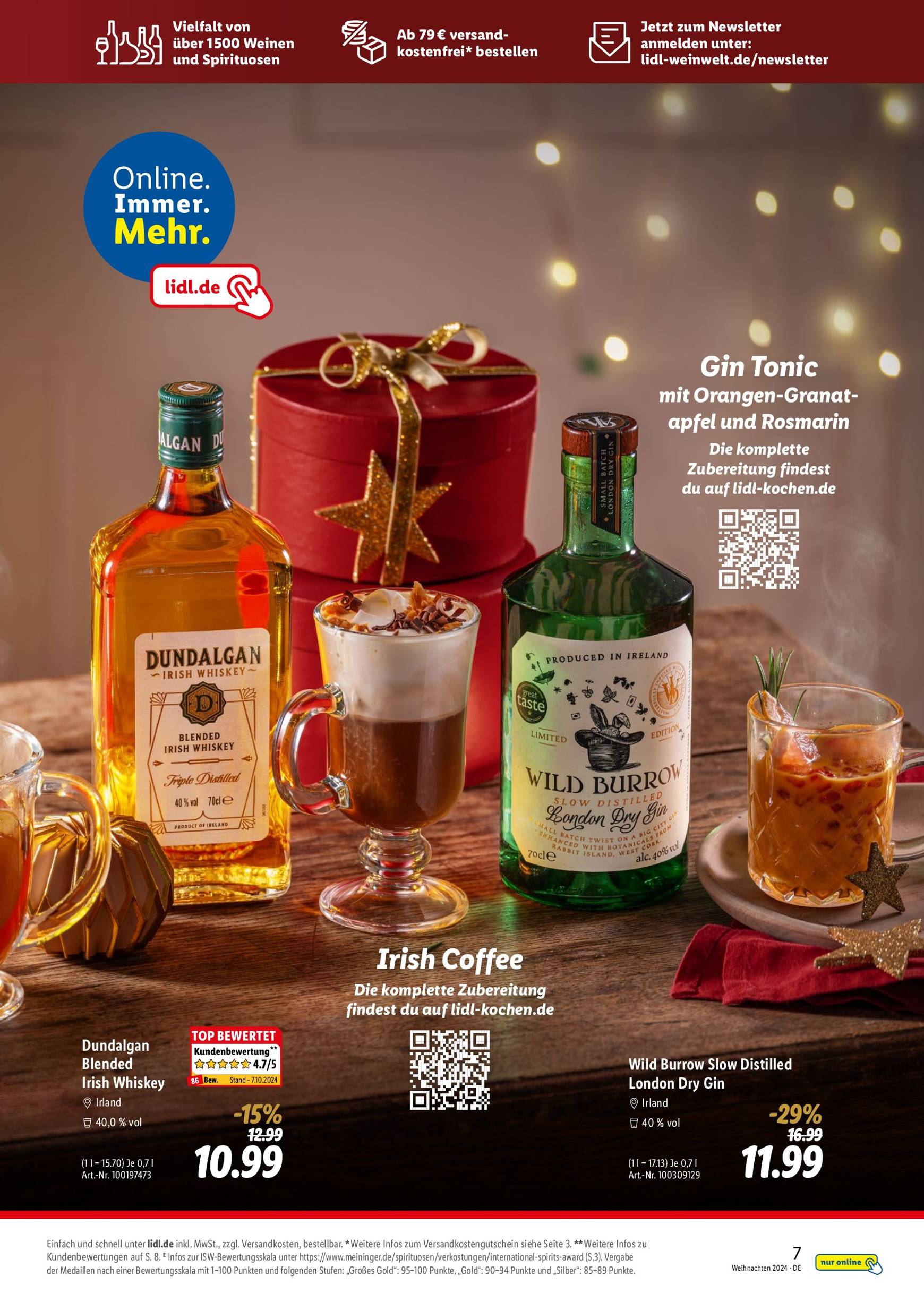 Lidl - Entkorkt Magazin Weihnachten-Prospekt gültig von 10.11. bis 31.12. 7