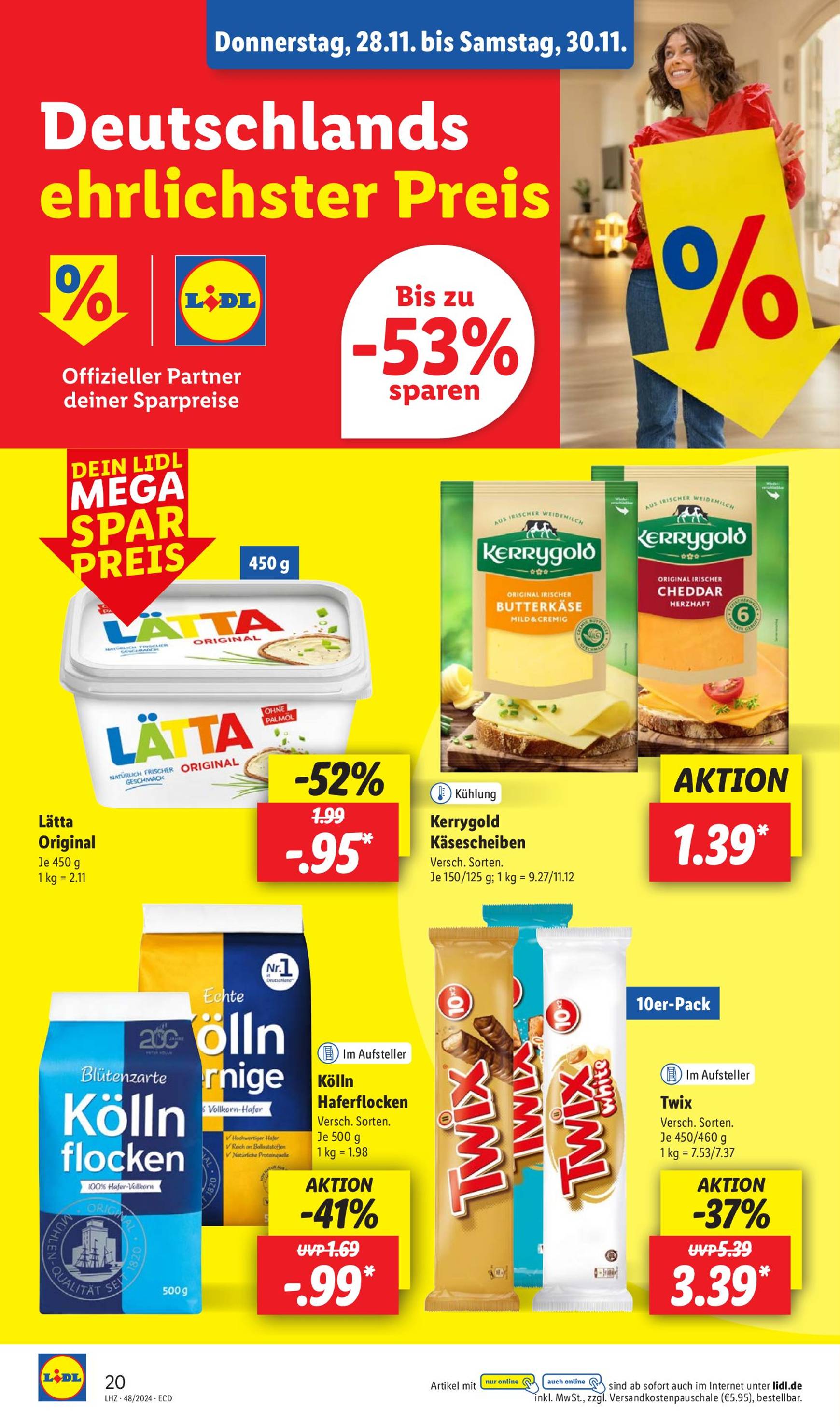 Lidl-Prospekt gültig von 25.11. bis 30.11. 24